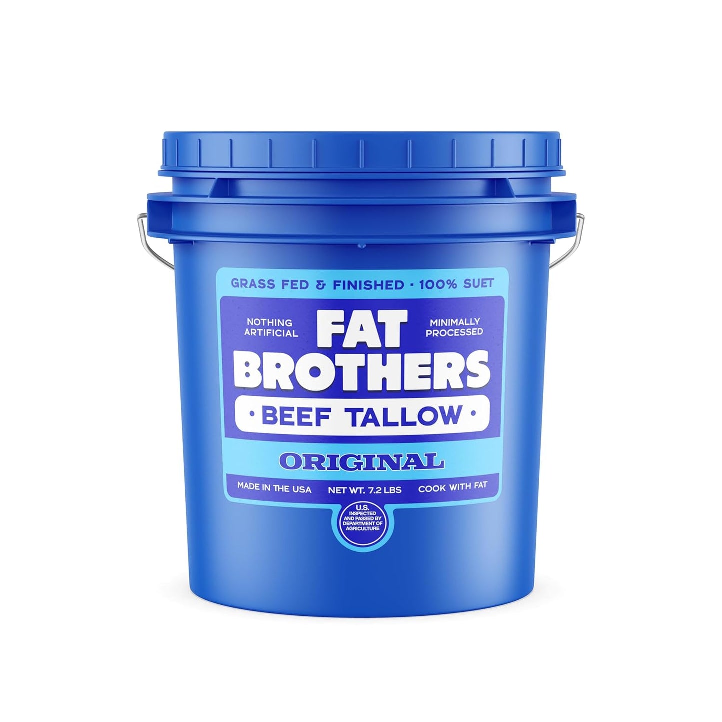 Fat Brothers Original Grass-Fed Beef Tallow for Cooking & More