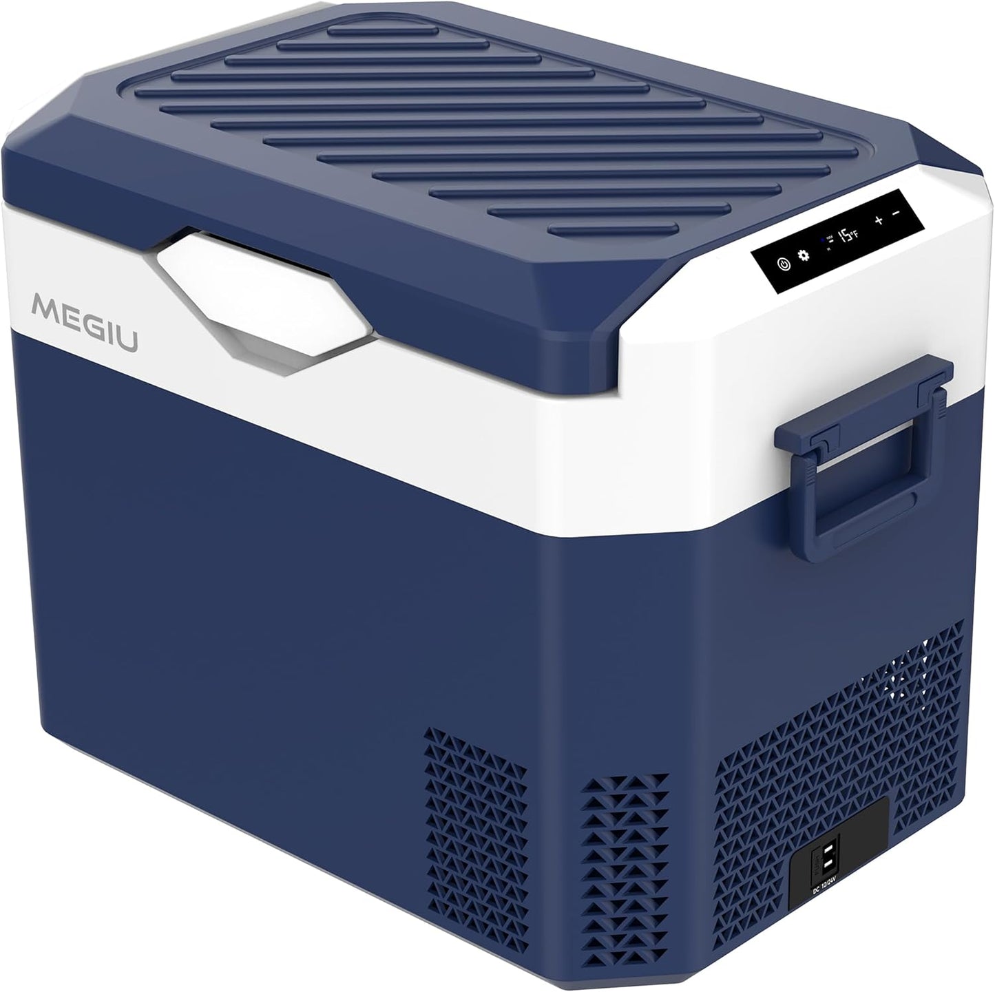 Portable 12V Car Refrigerator with Powerful Cooling Features