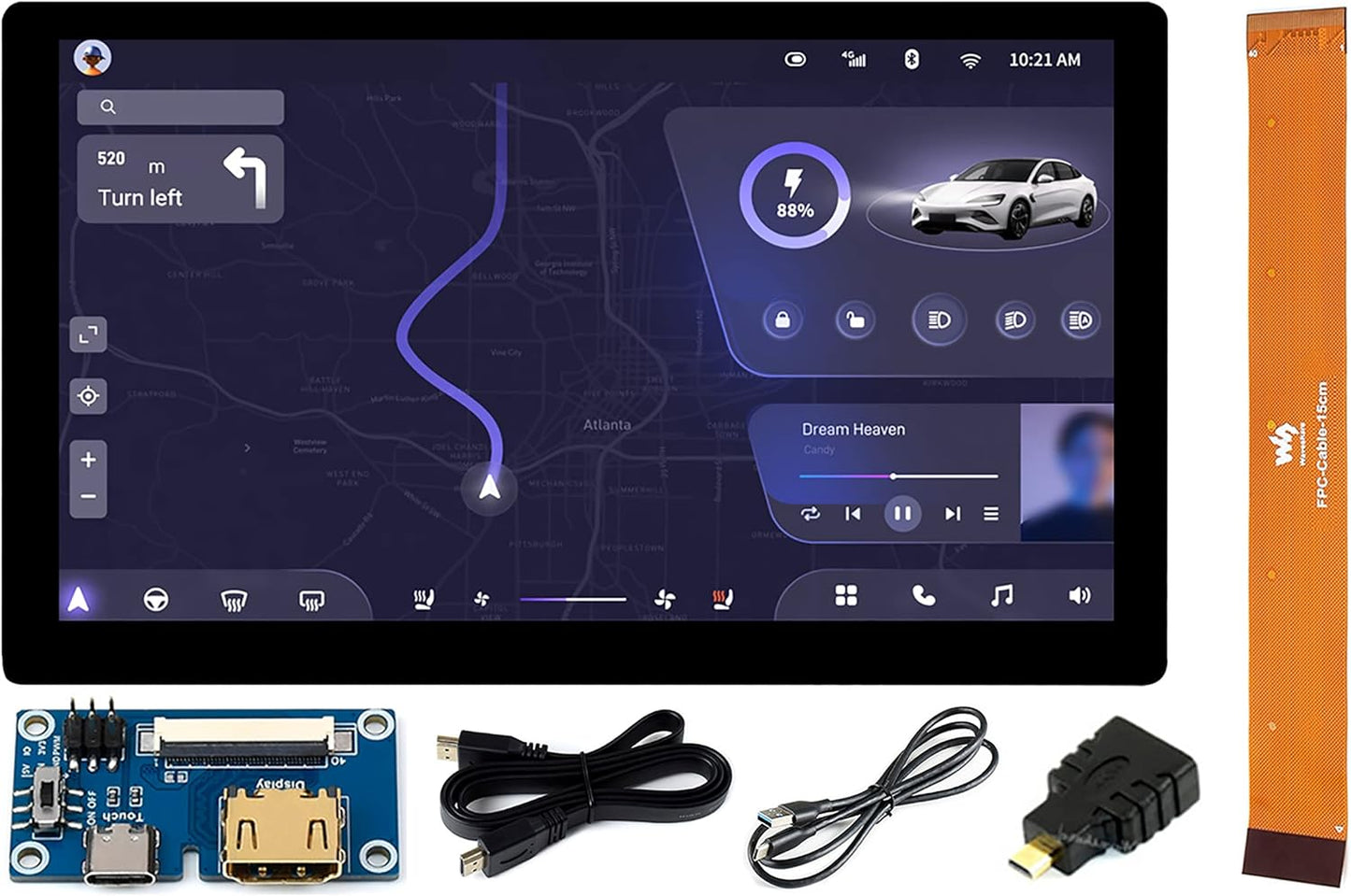 Waveshare 7inch IPS Capacitive Touch Display for Raspberry Pi
