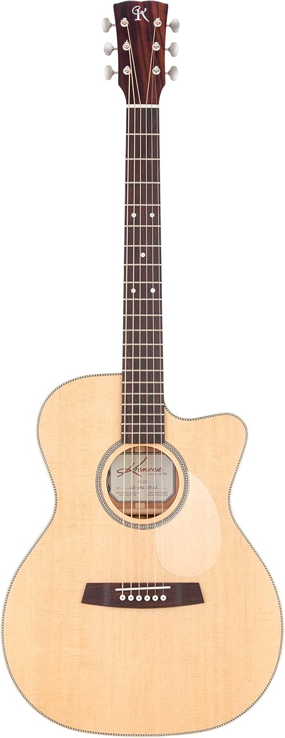 Kremona M25E Acoustic-Electric Guitar - Natural Tone!