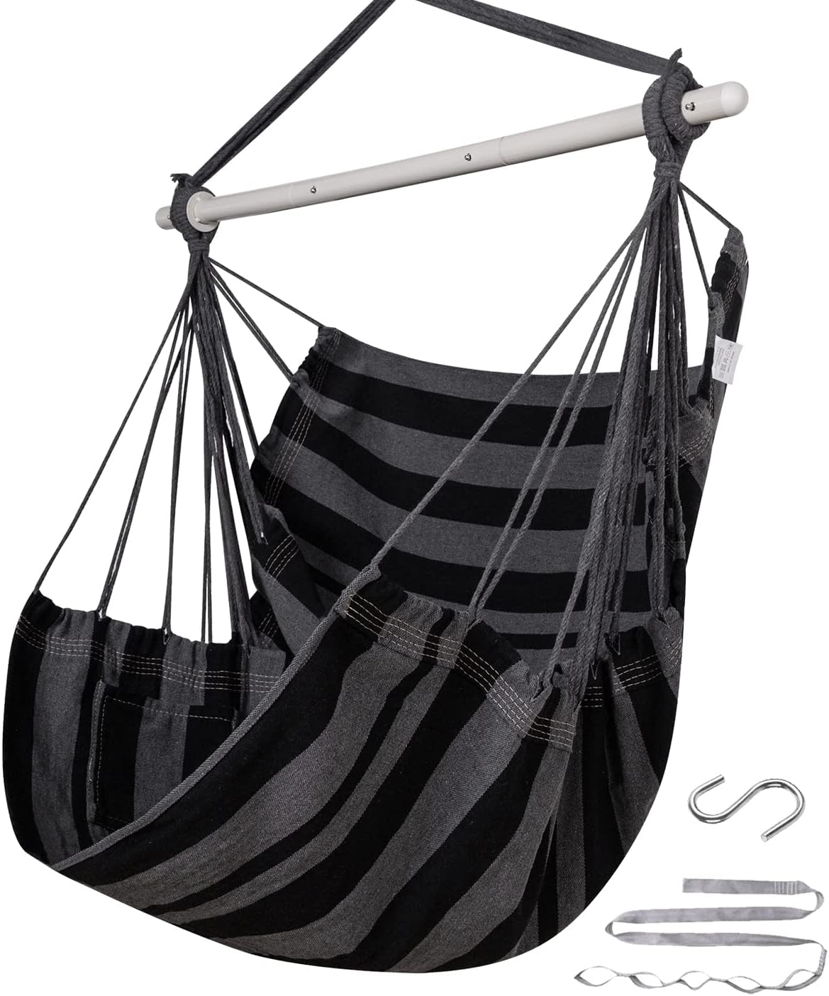 ADVOKAIR Hammock Chair Swing - Heavy-Duty Indoor Outdoor Comfort
