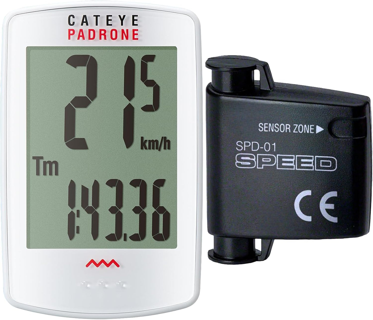 CATEYE Padrone Wireless Bike Computer with Oversized Display