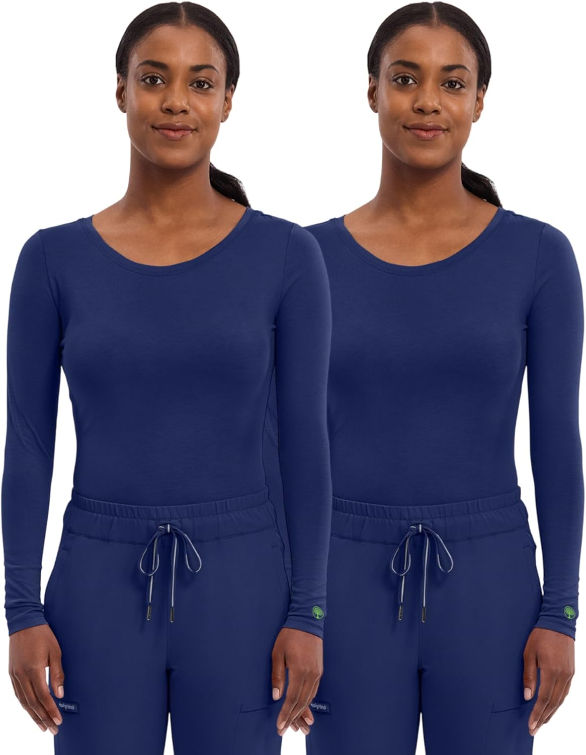 Healing Hands Women's Longsleeve Scrub Tee for Comfort & Style