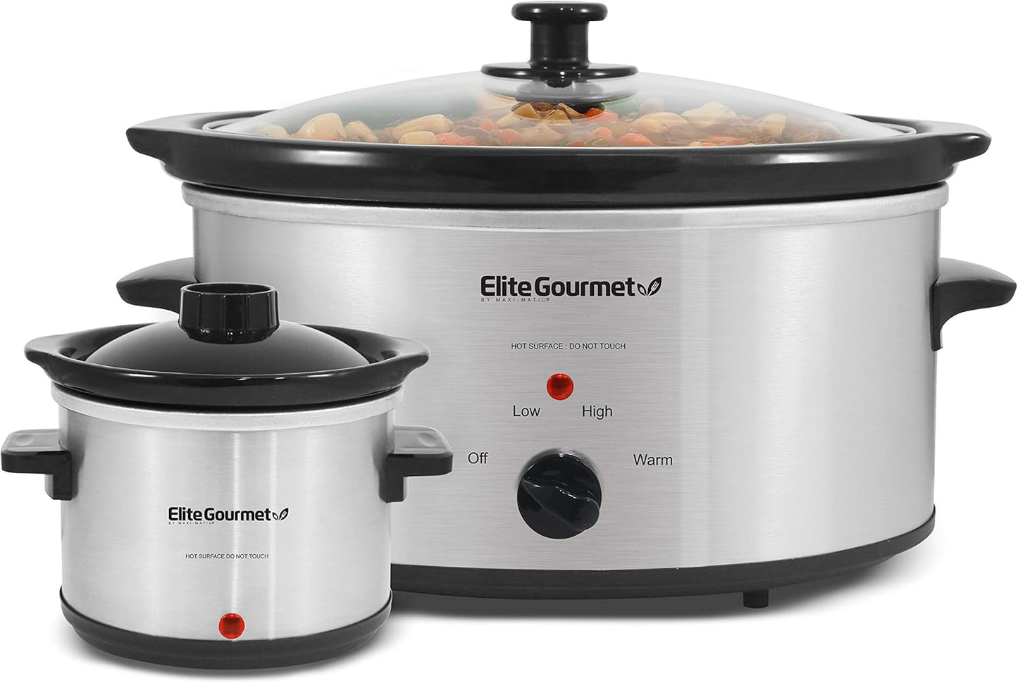 Elite Gourmet MST-500D Electric Slow Cooker for Delicious Meals