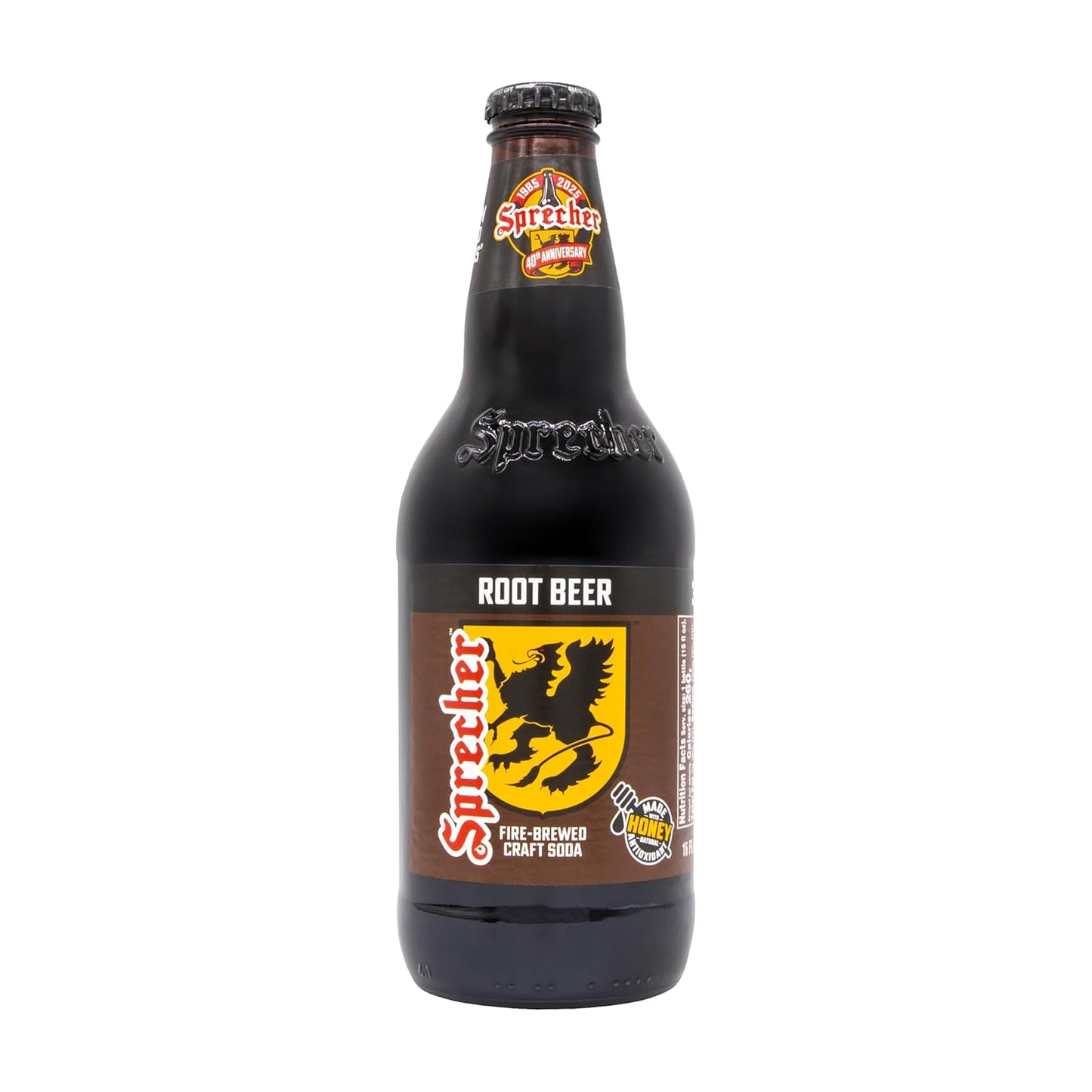 Sprecher Root Beer - Handcrafted Fire-Brewed Craft Soda 12 Pack