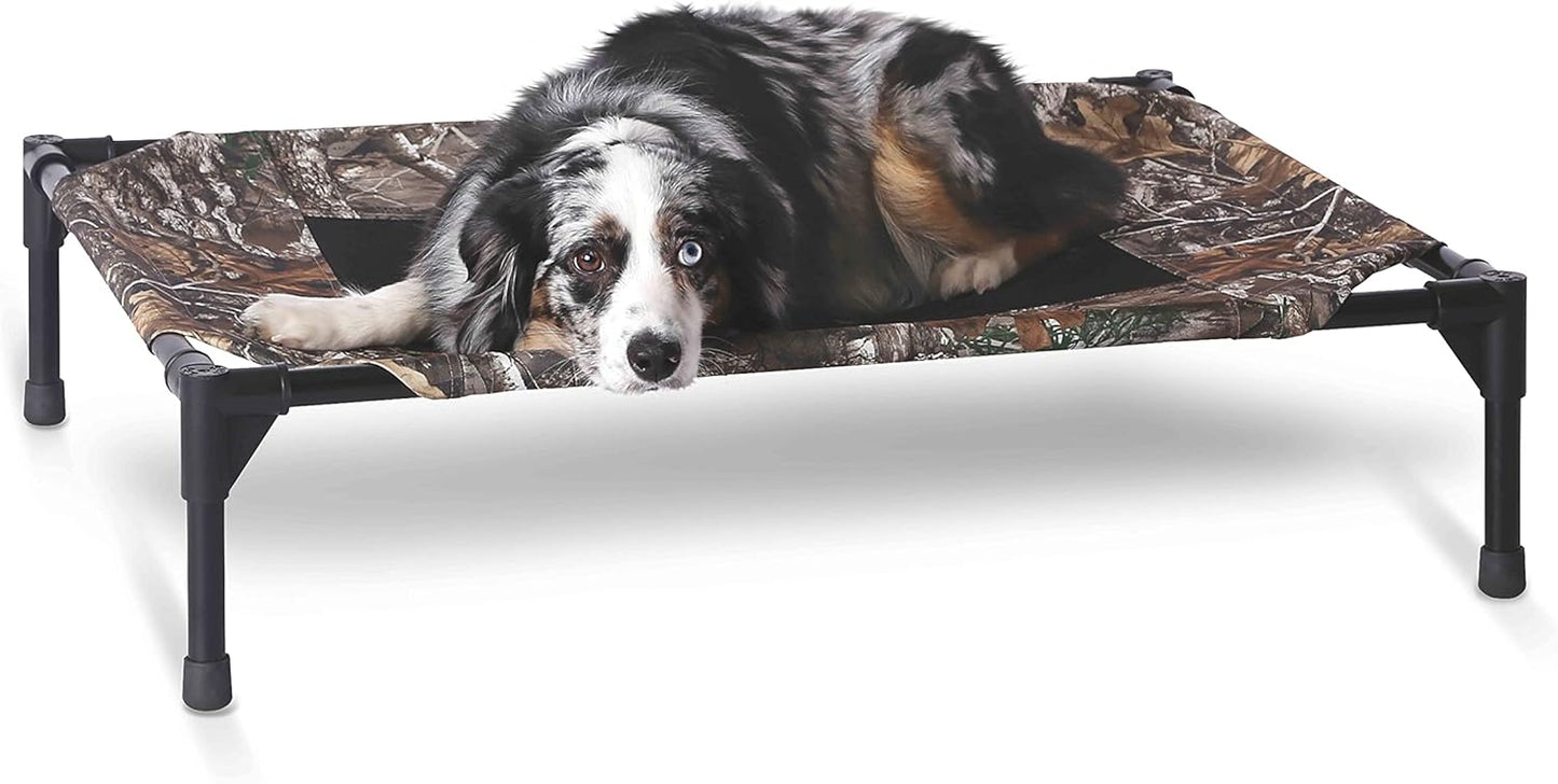 K&H Pet Products Outdoor Elevated Dog Cot for Medium Dogs