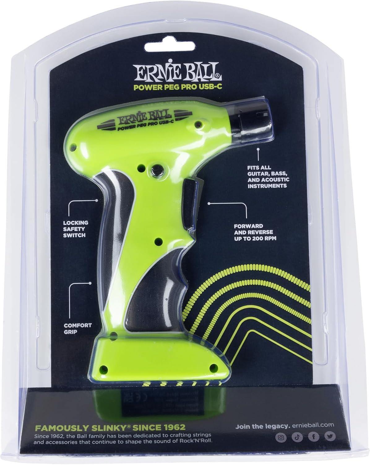 Ernie Ball Power Peg Pro USB-C Rechargeable String Winder Review