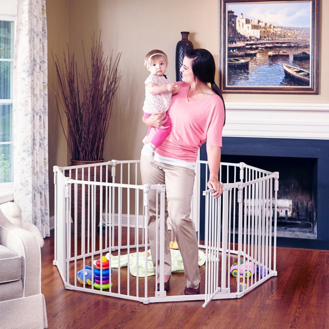 Versatile 3-in-1 Metal Superyard for Safe Play - Toddleroo