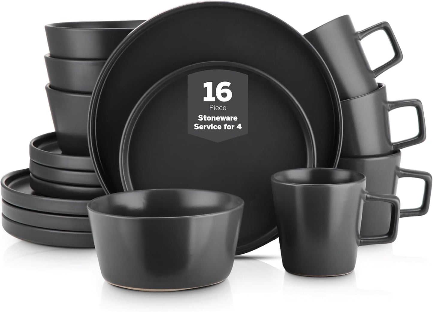 Stone Lain Celina 16 Piece Dinnerware Set for Modern Dining