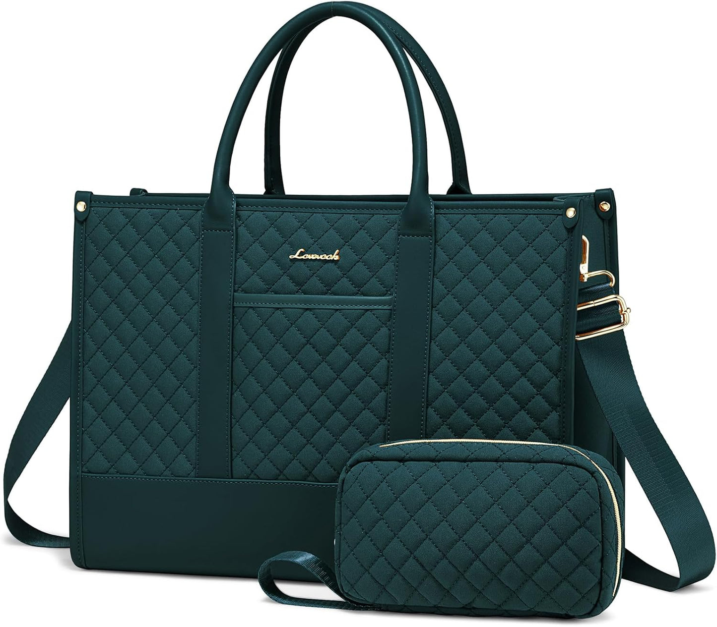 LOVEVOOK Laptop Bags for Women: Stylish 15.6 inch Tote Bag
