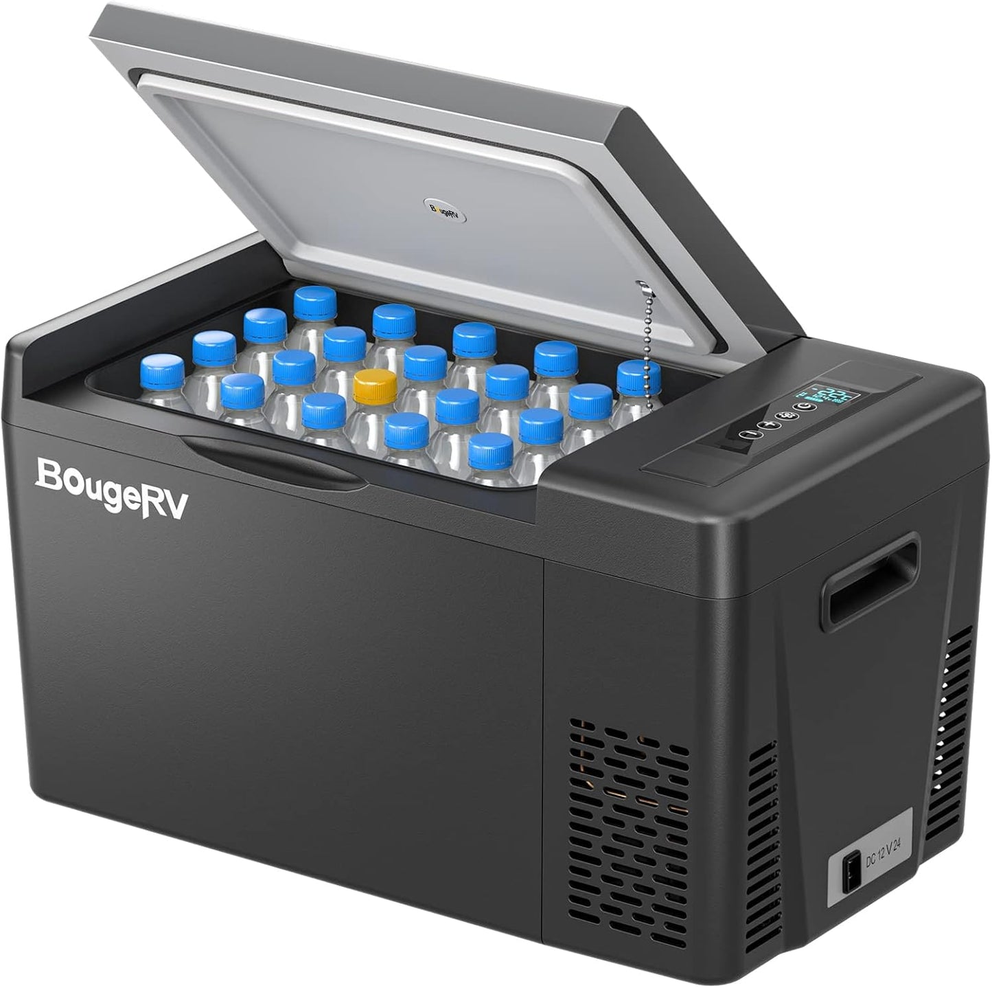 BougeRV 12 Volt Refrigerator - Portable Freezer for Travel