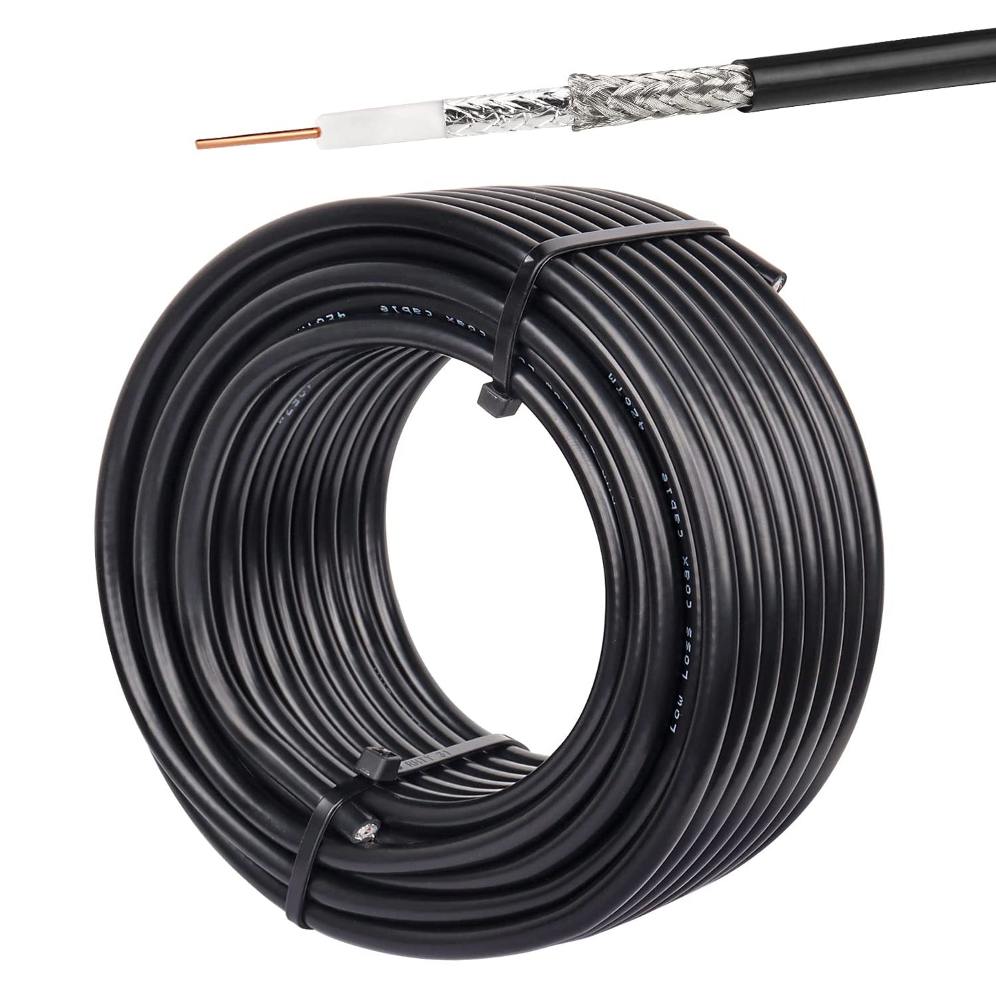 RG59 Coaxial Cable 100FT for CCTV and Surveillance Systems