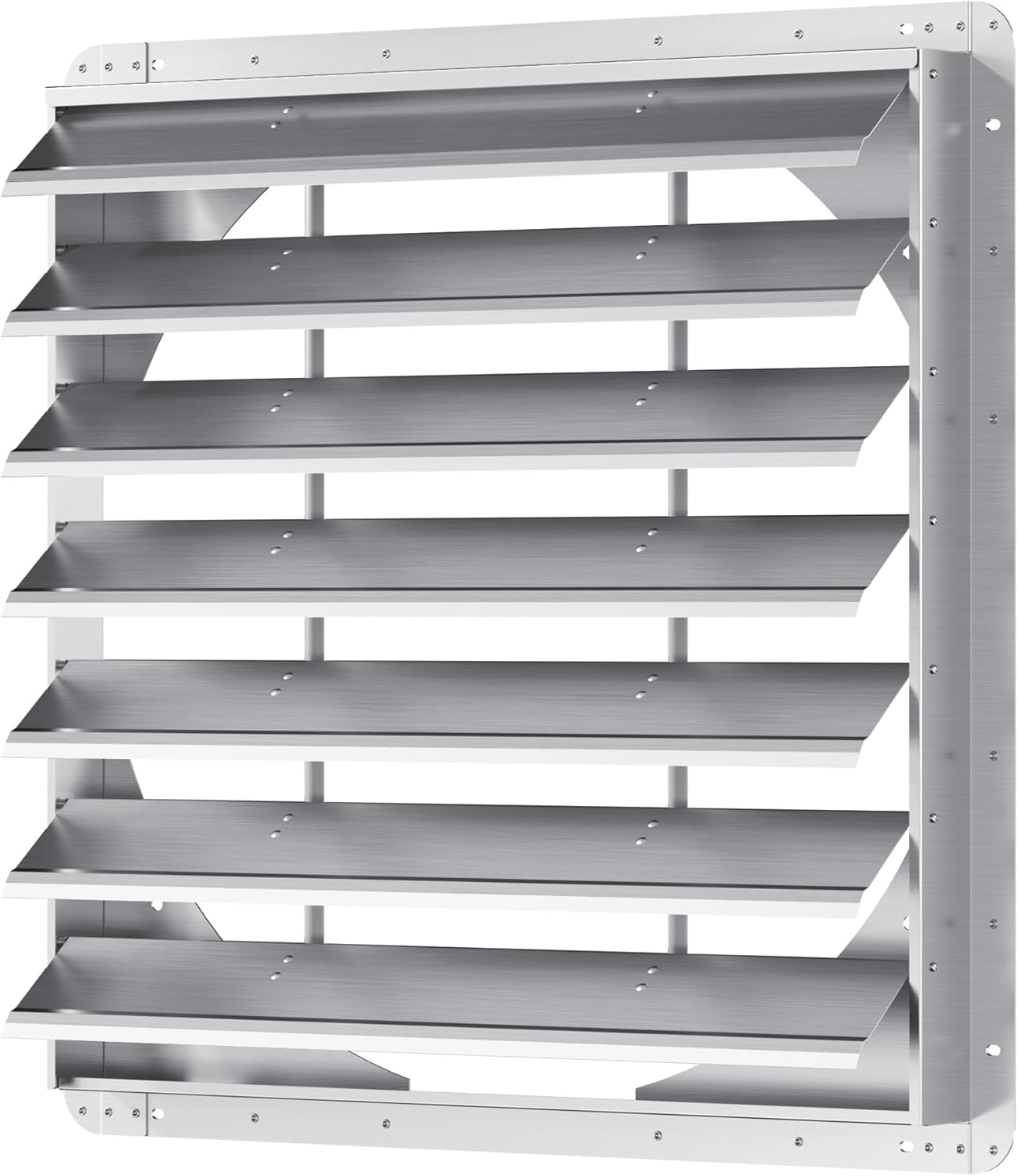 30 Inch Galvanized Shutter Exhaust Louver Vent for Home Use