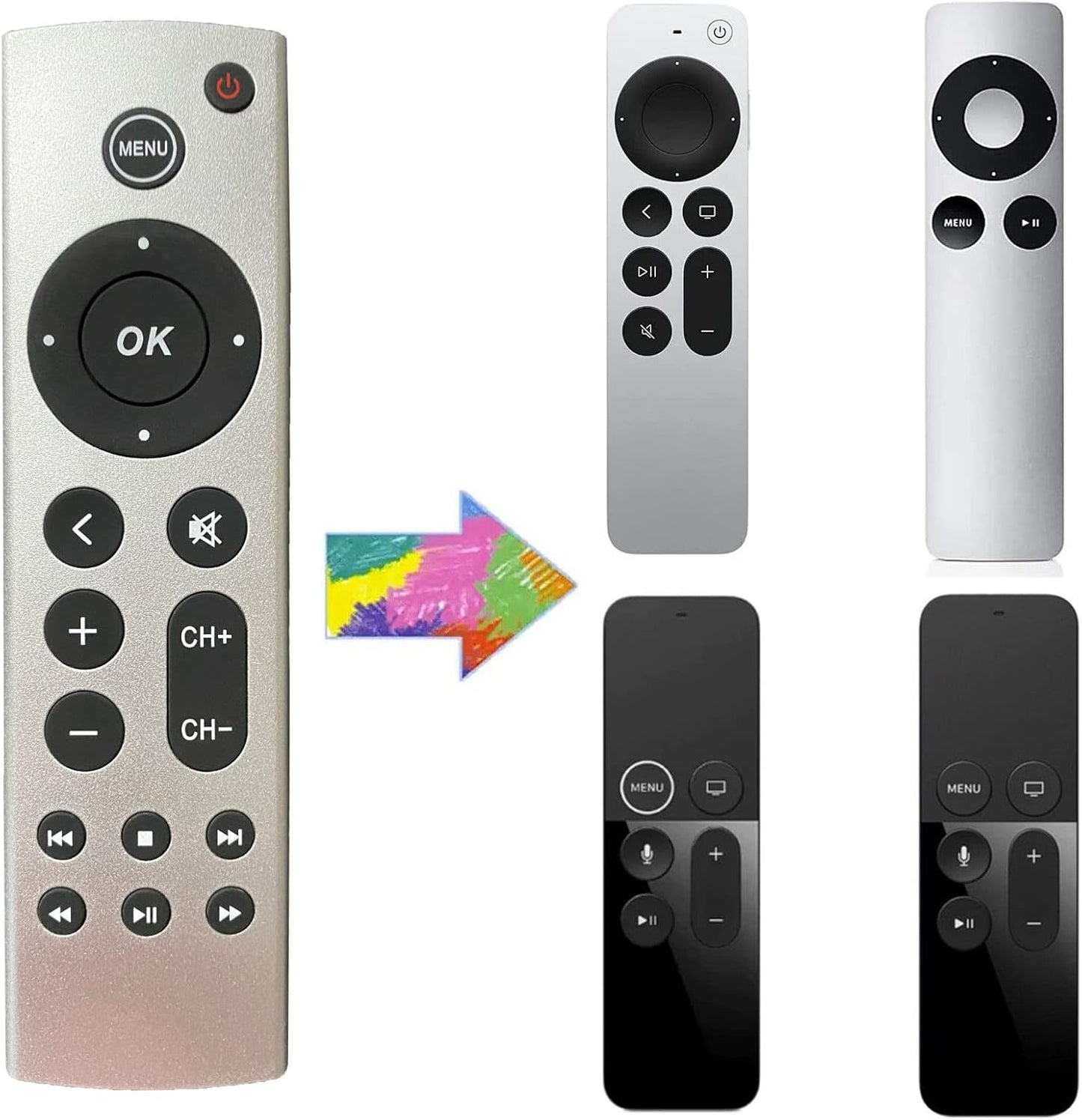 Besia Universal Apple TV Remote Control