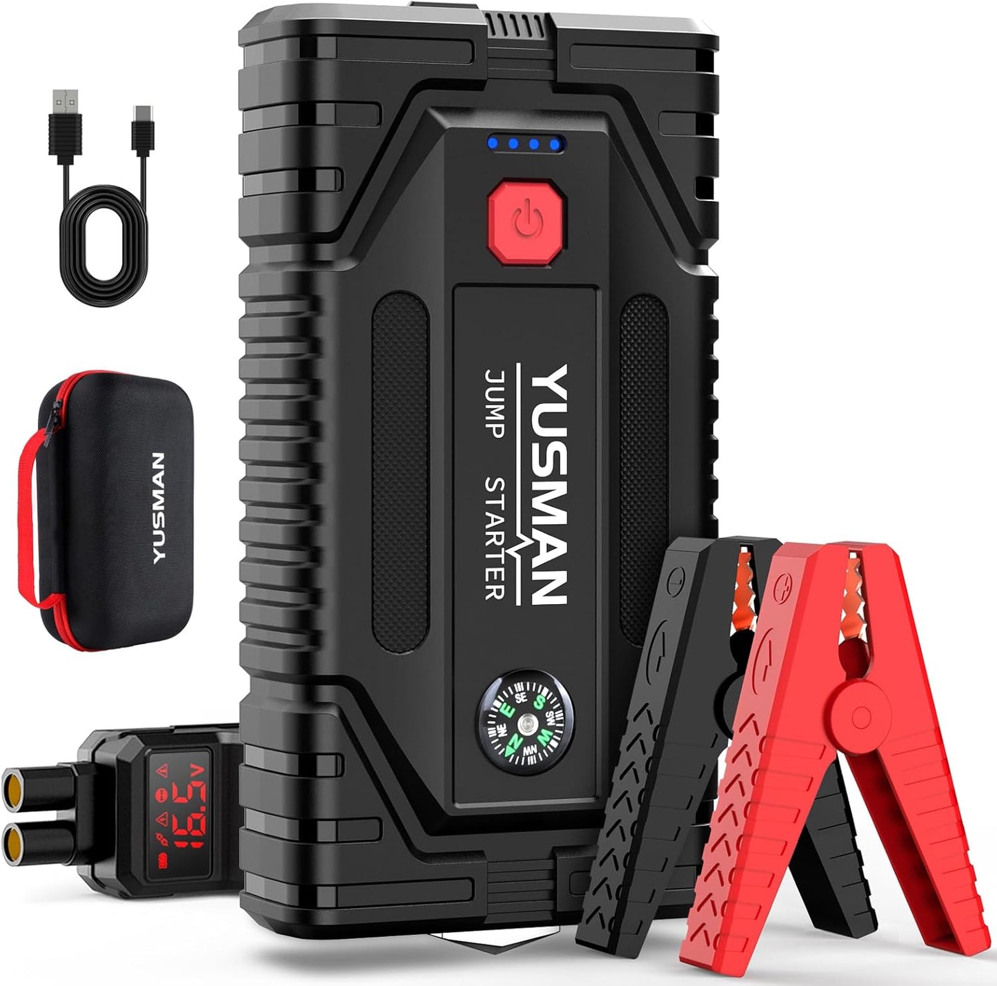 YUSMAN 5000A Jump Starter: Power & Portability!
