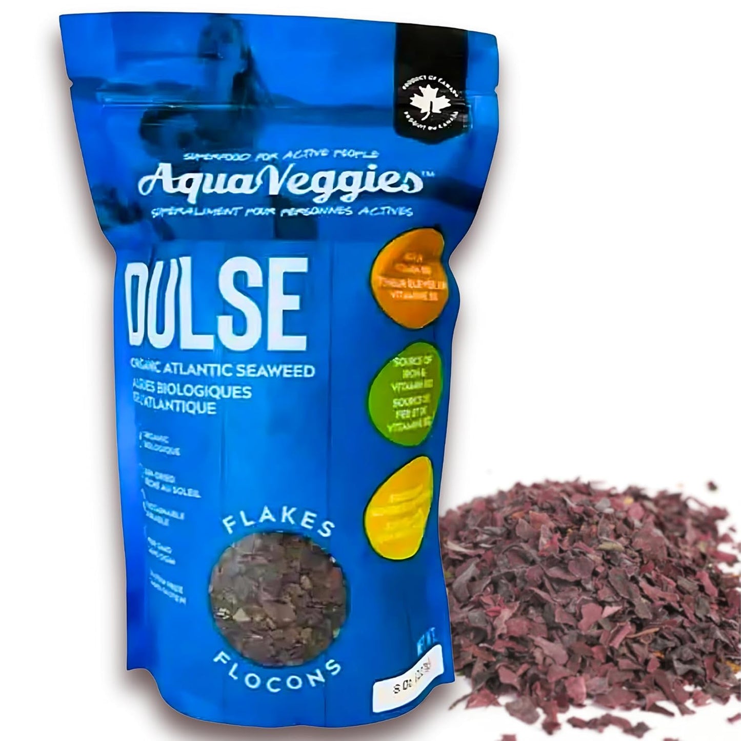 Organic Atlantic Dulse Flakes for Flavor and Nutrition Boost