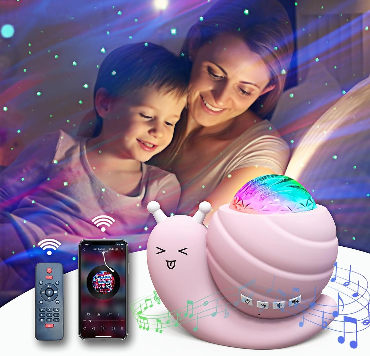 Mycket Star Projector Night Light for Kids and Adults Gifts