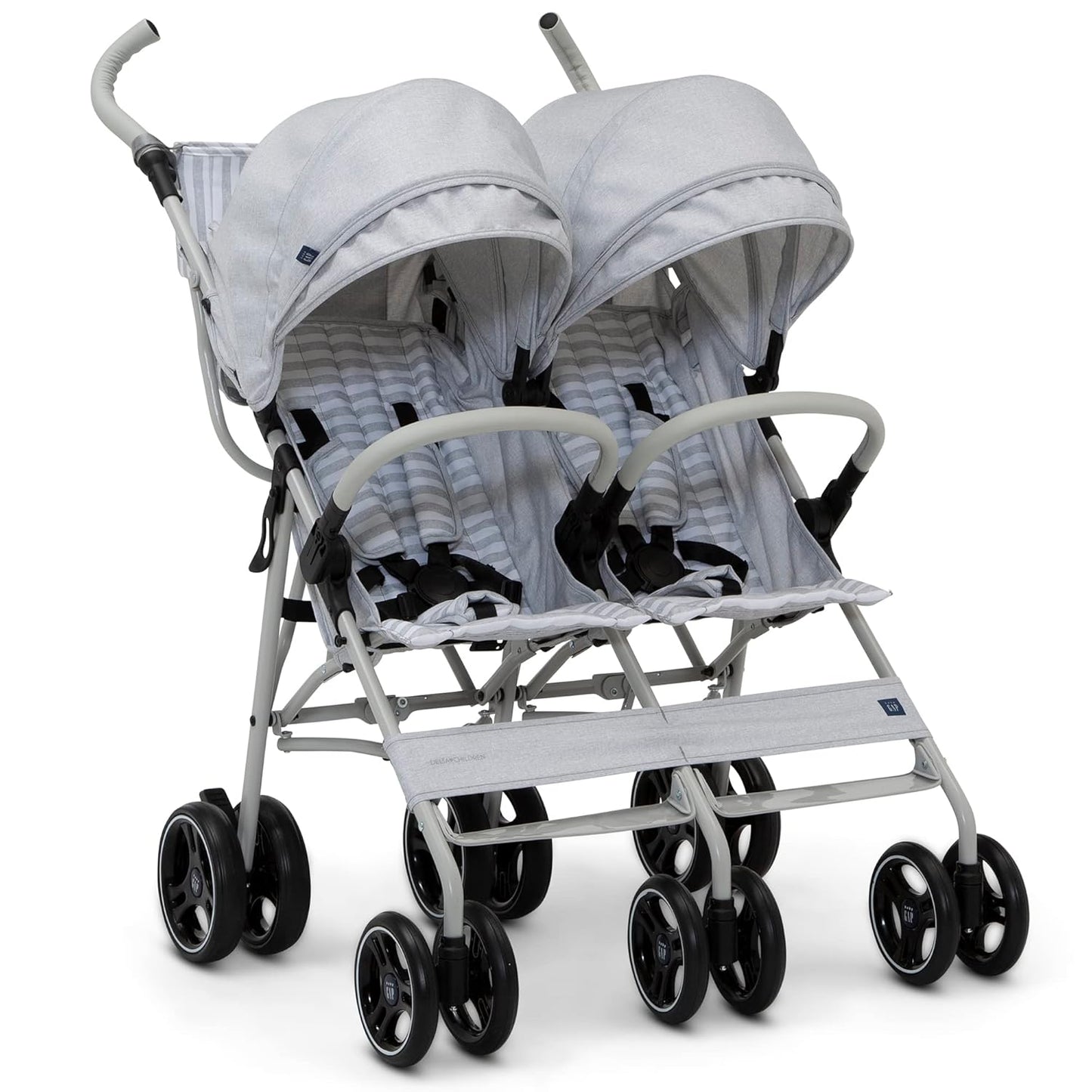 GAP babyGap Classic Side-by-Side Double Stroller for Comfort