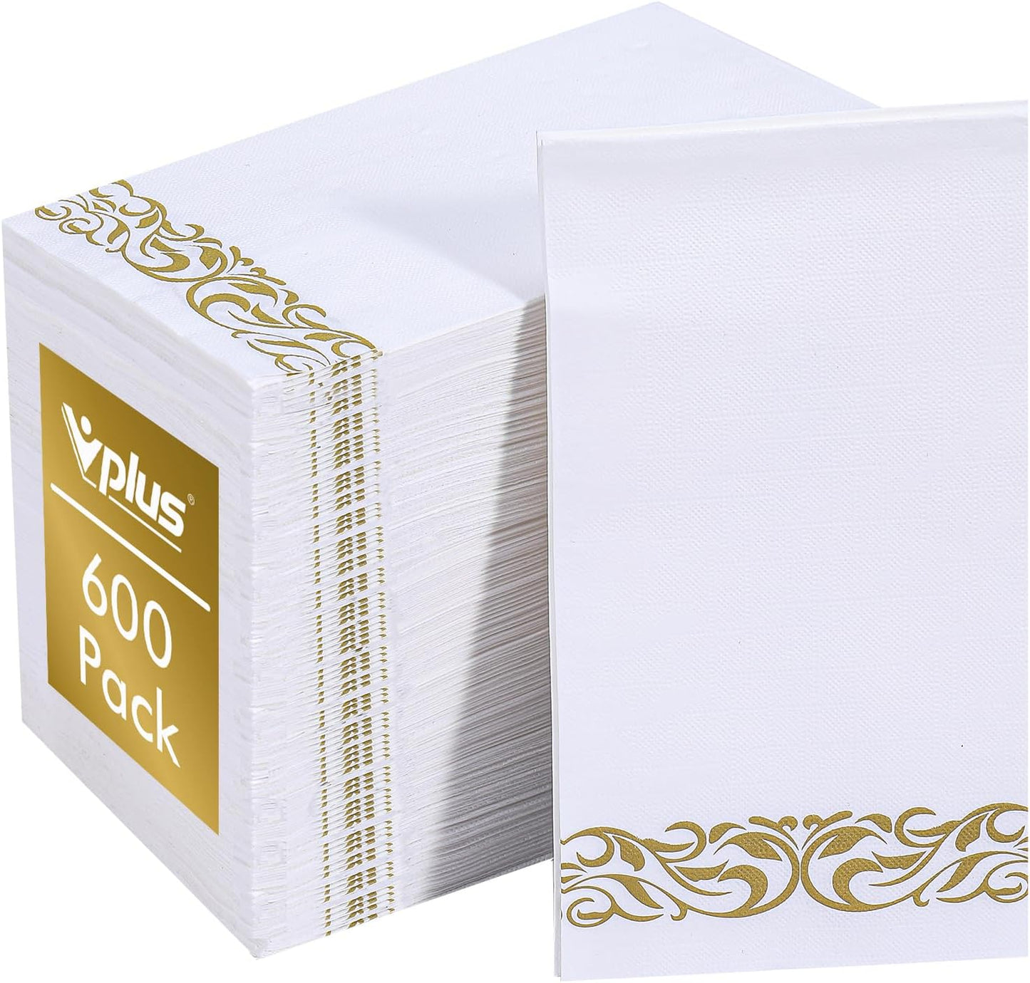 Premium 3-Ply Disposable Paper Napkins - Ultra Soft & Absorbent