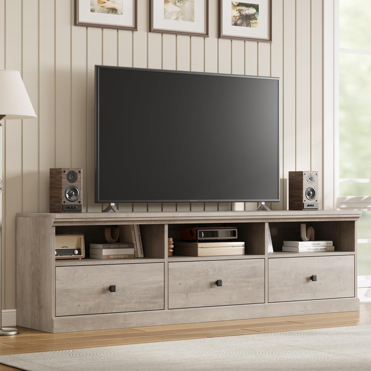 Mid-Century Modern TV Stand - Sleek Storage Solution