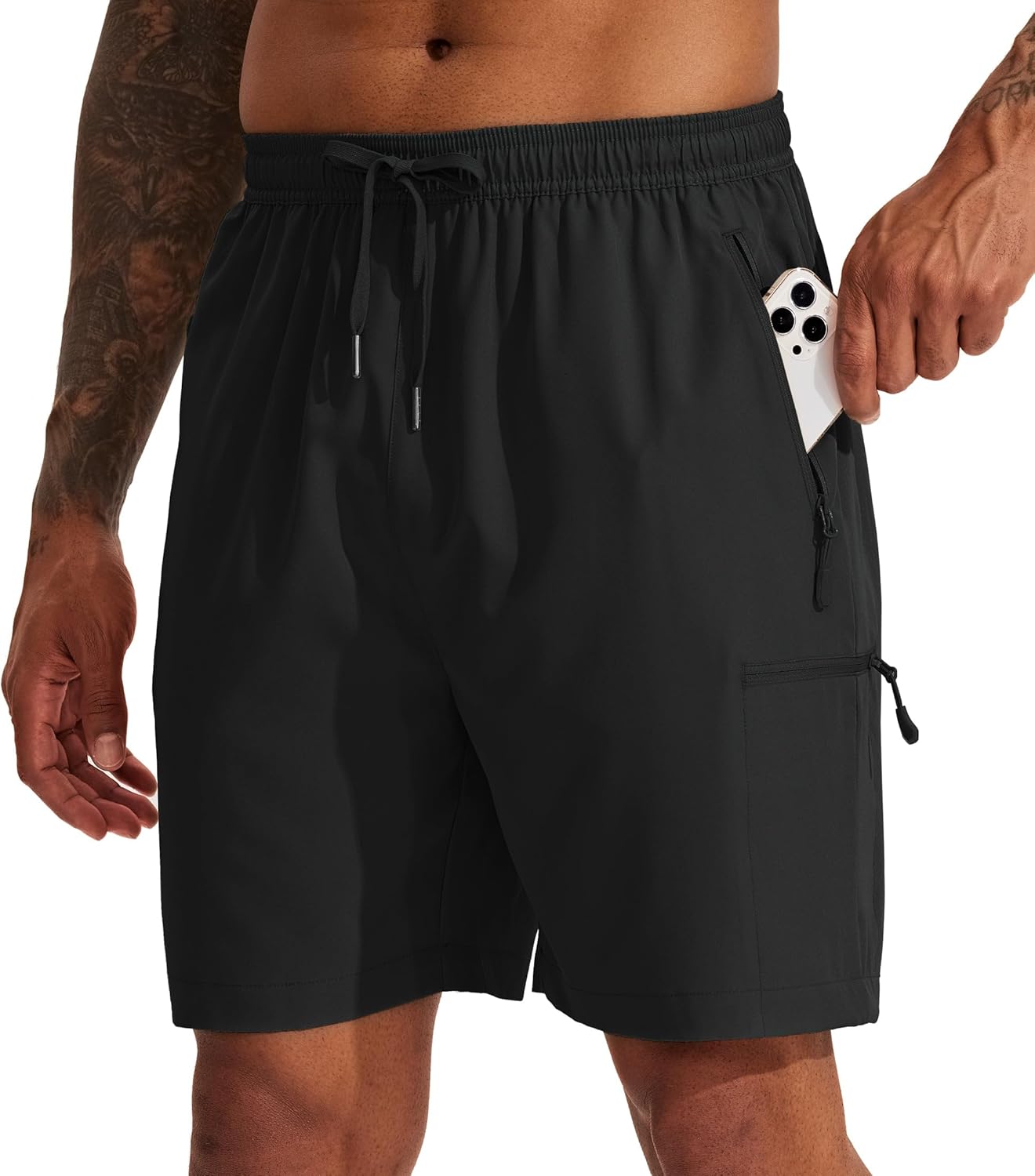 Willit Men's Quick Dry Hiking Shorts - 7 Lightweight with Pockets