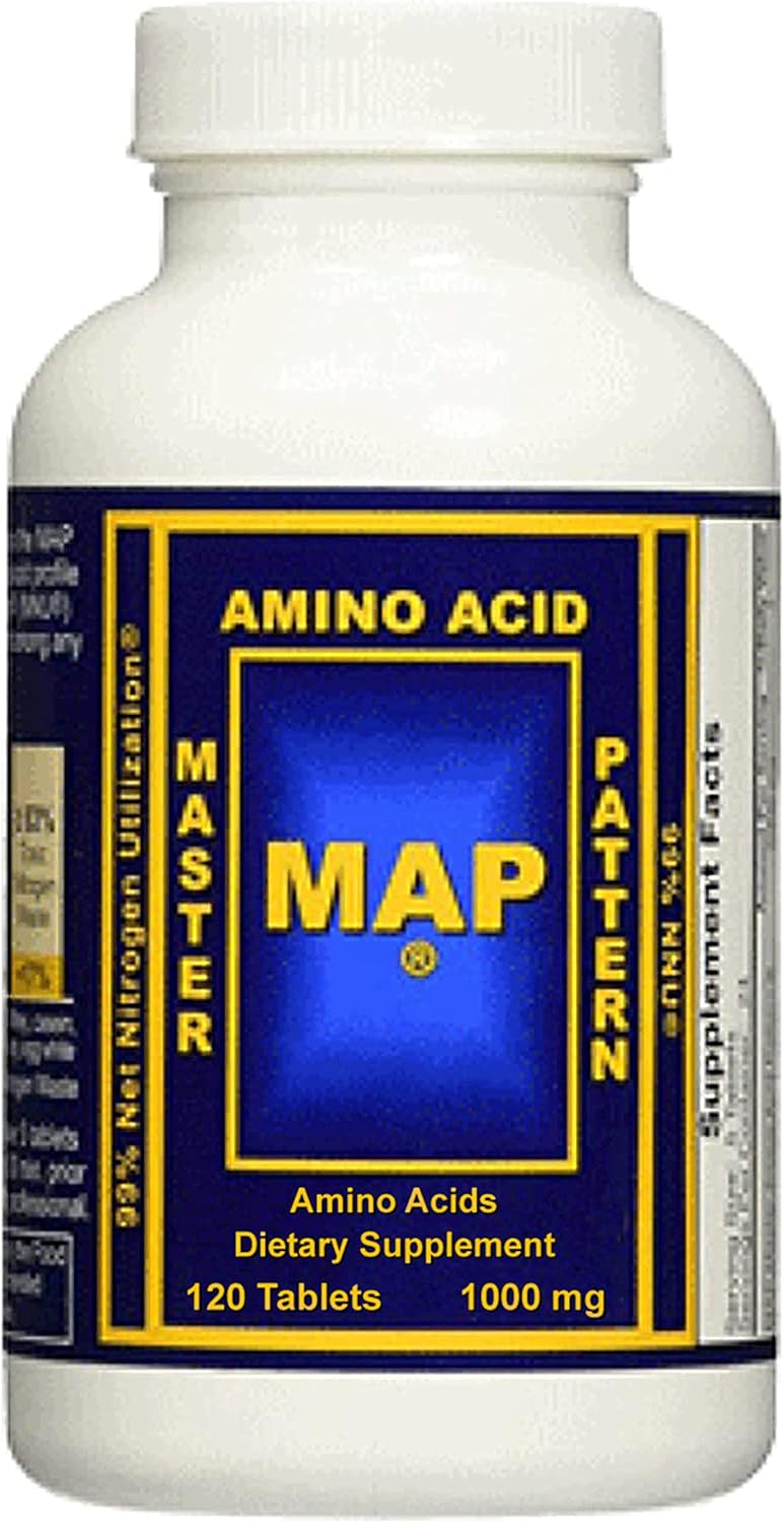 MAP Master Amino Acid Pattern Tablets for Optimal Muscle Recovery
