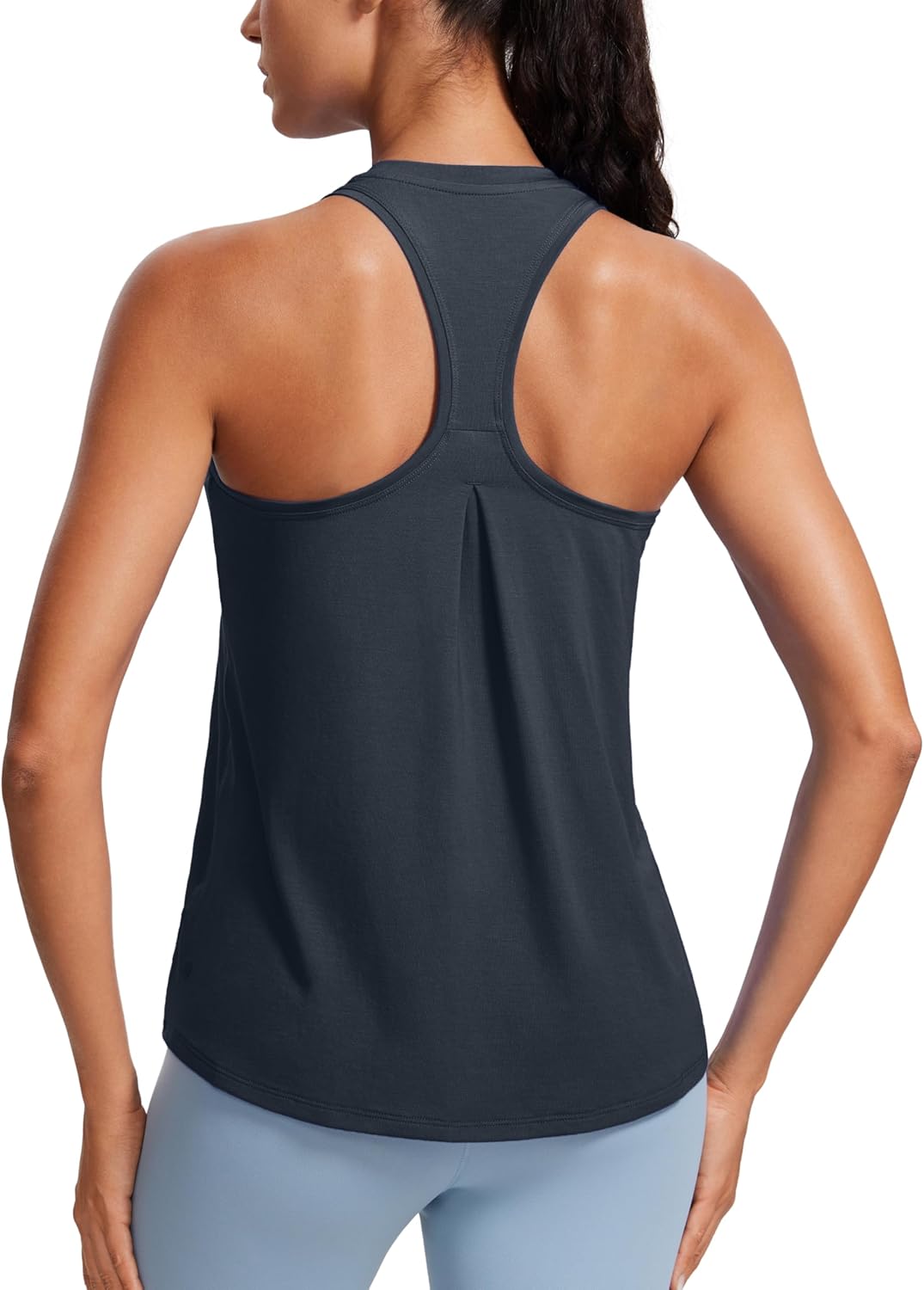 CRZ YOGA Flowy Racerback Tank: Soft & Sleeveless
