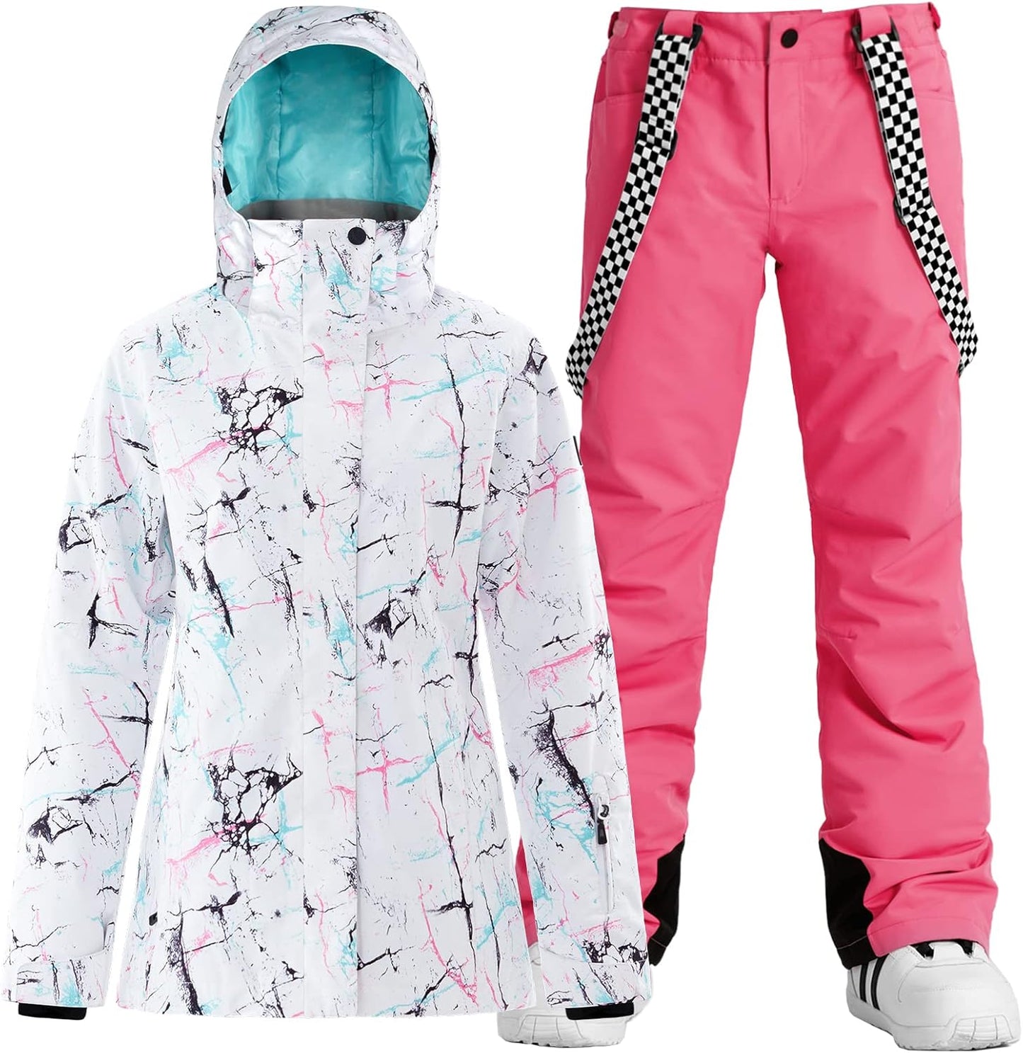 GSOU SNOW Women's Ski Set - Waterproof & Windproof