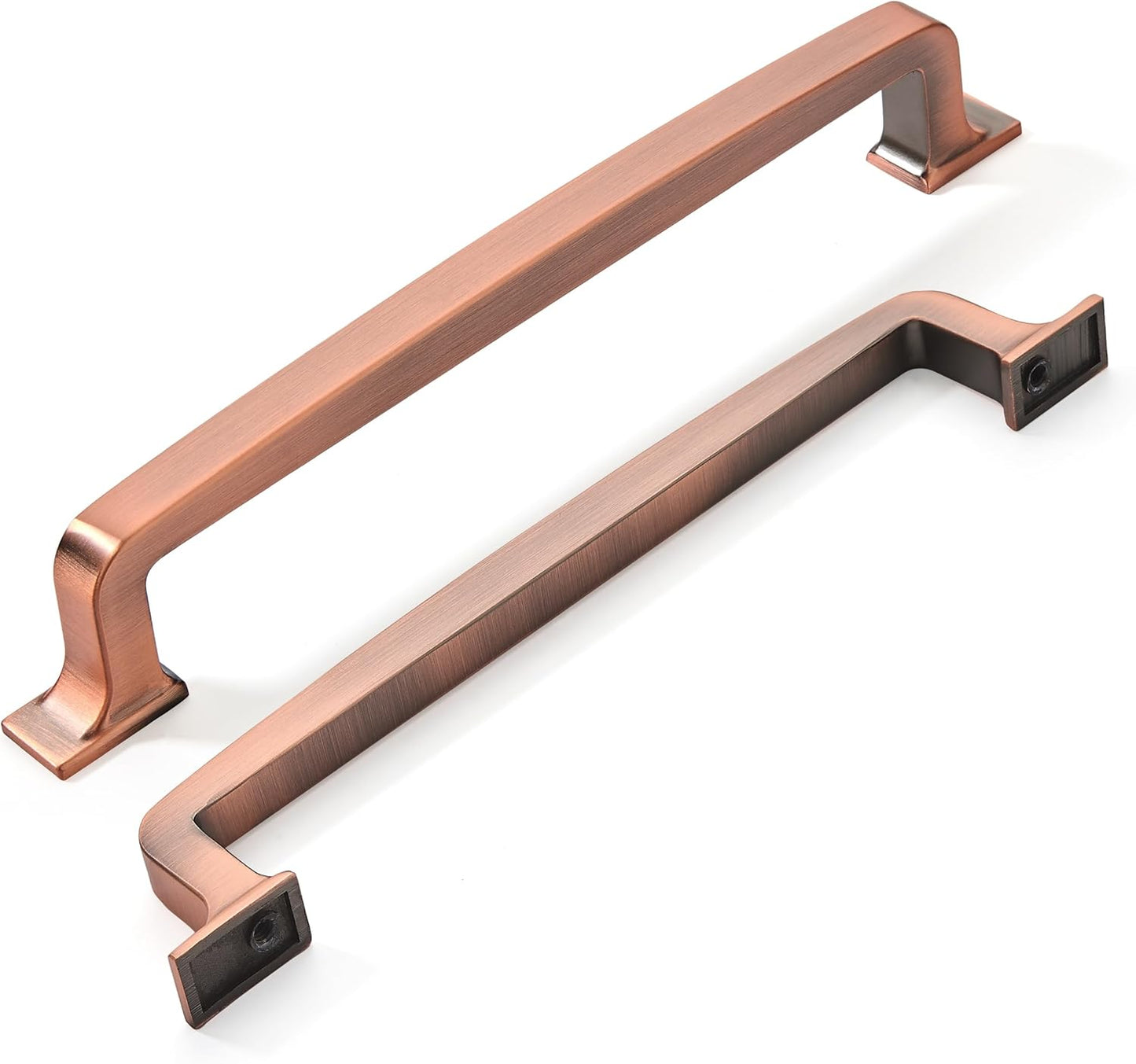 KHTumeWare 10 Pack 6-1/4 Inch Cabinet Handles in Antique Copper