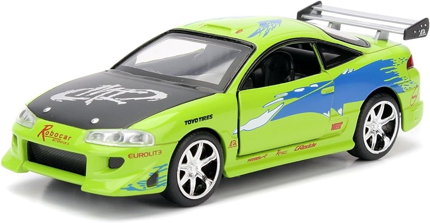 Jada Toys Fast & Furious Diecast Model - Brian's Eclipse