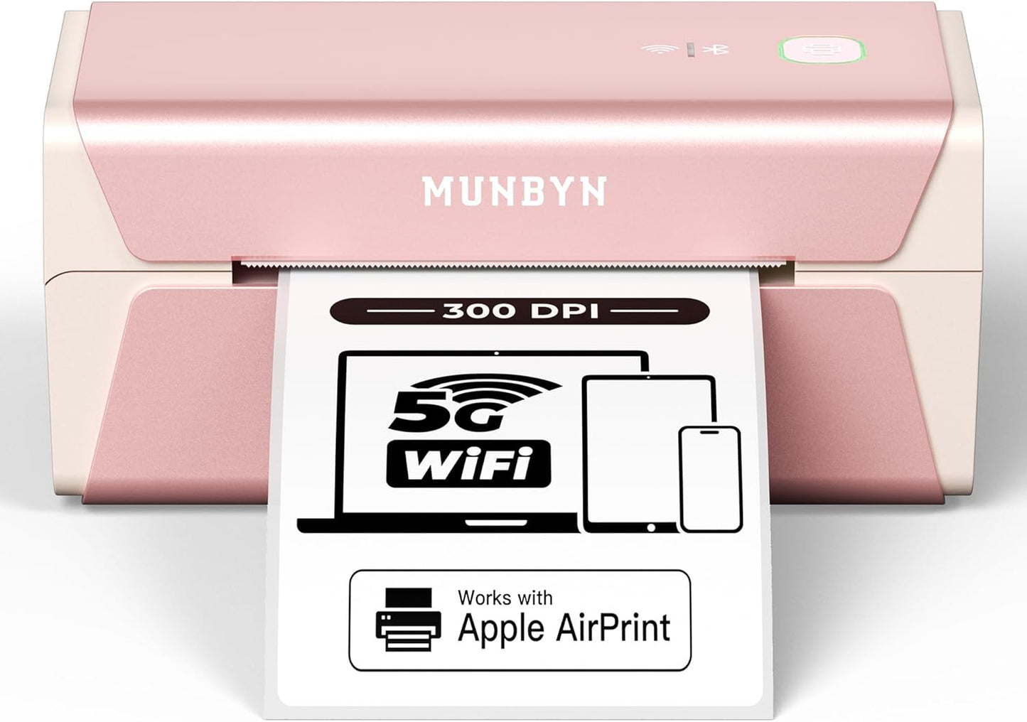 Fast & Wireless Label Printer - MUNBYN RW401AP