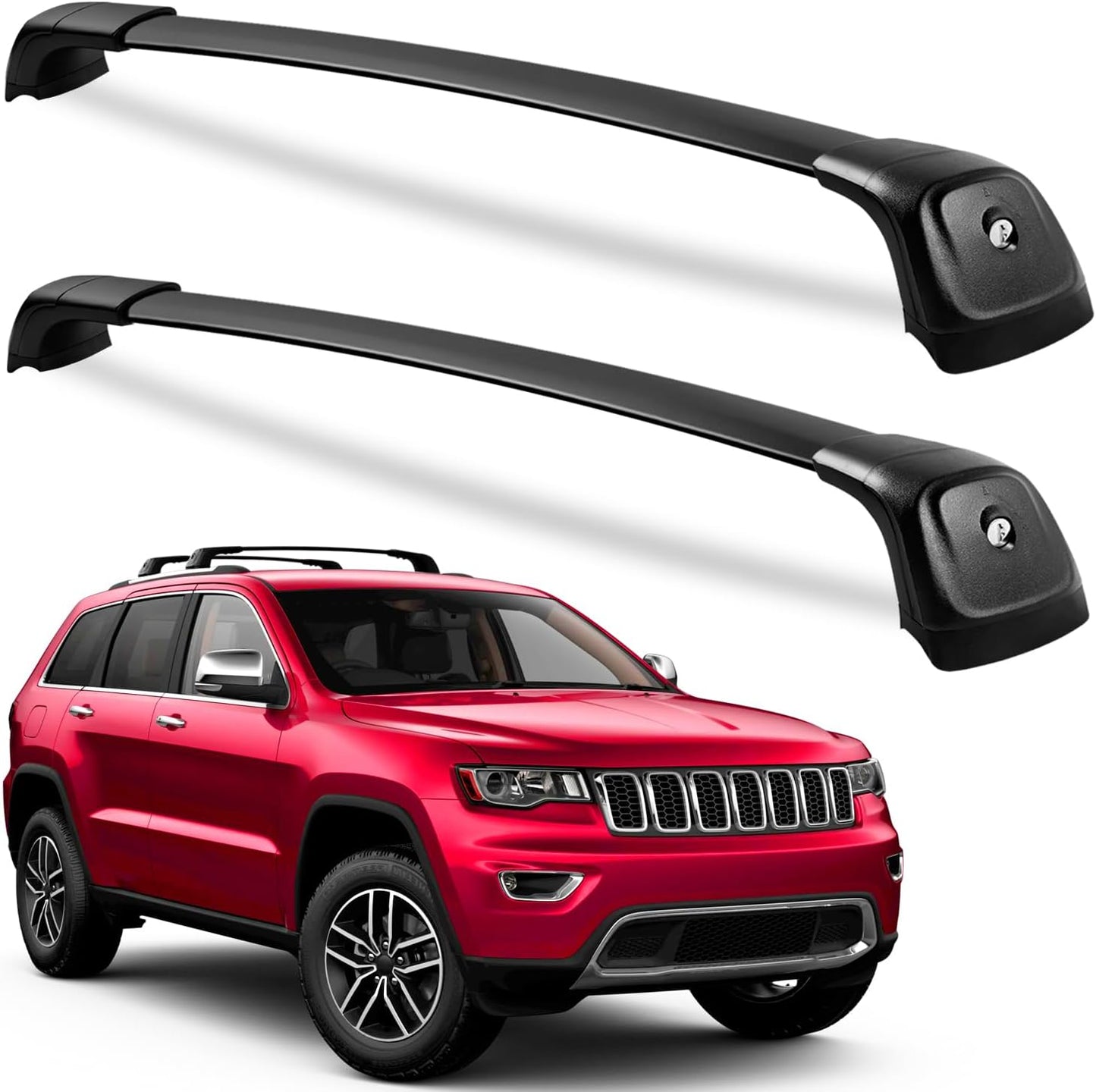 Tuyoung Roof Rack Cross Bars for Jeep Grand Cherokee 2011-2021