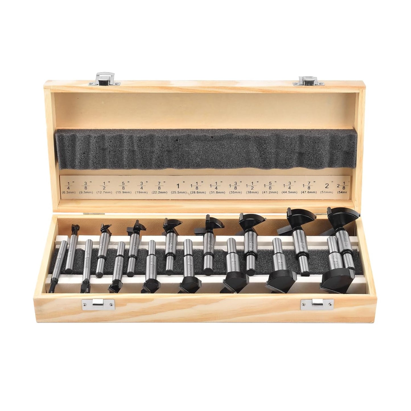 Mollom Carbide Forstner Drill Bit Set for Woodworking Projects
