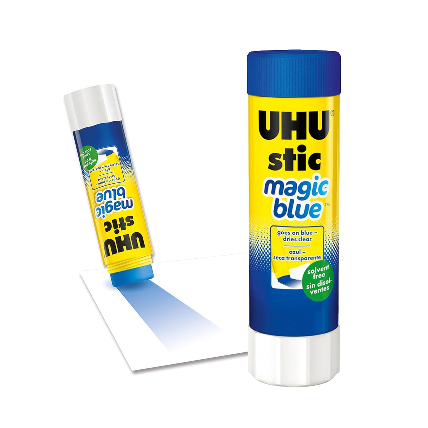 UHU Colored All Purpose Glue Stick 12-Pack for Kids' Crafts