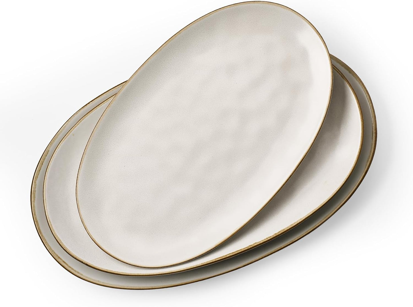Famiware Serving Platter Set - Elegant Oval Dishes for Entertaining