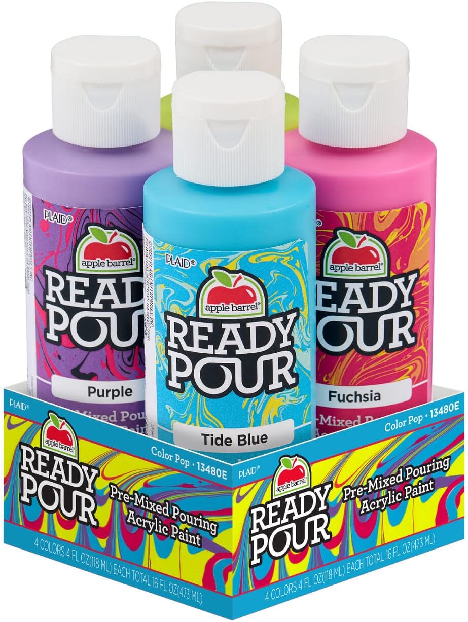 Vibrant Paint Set for DIY Projects