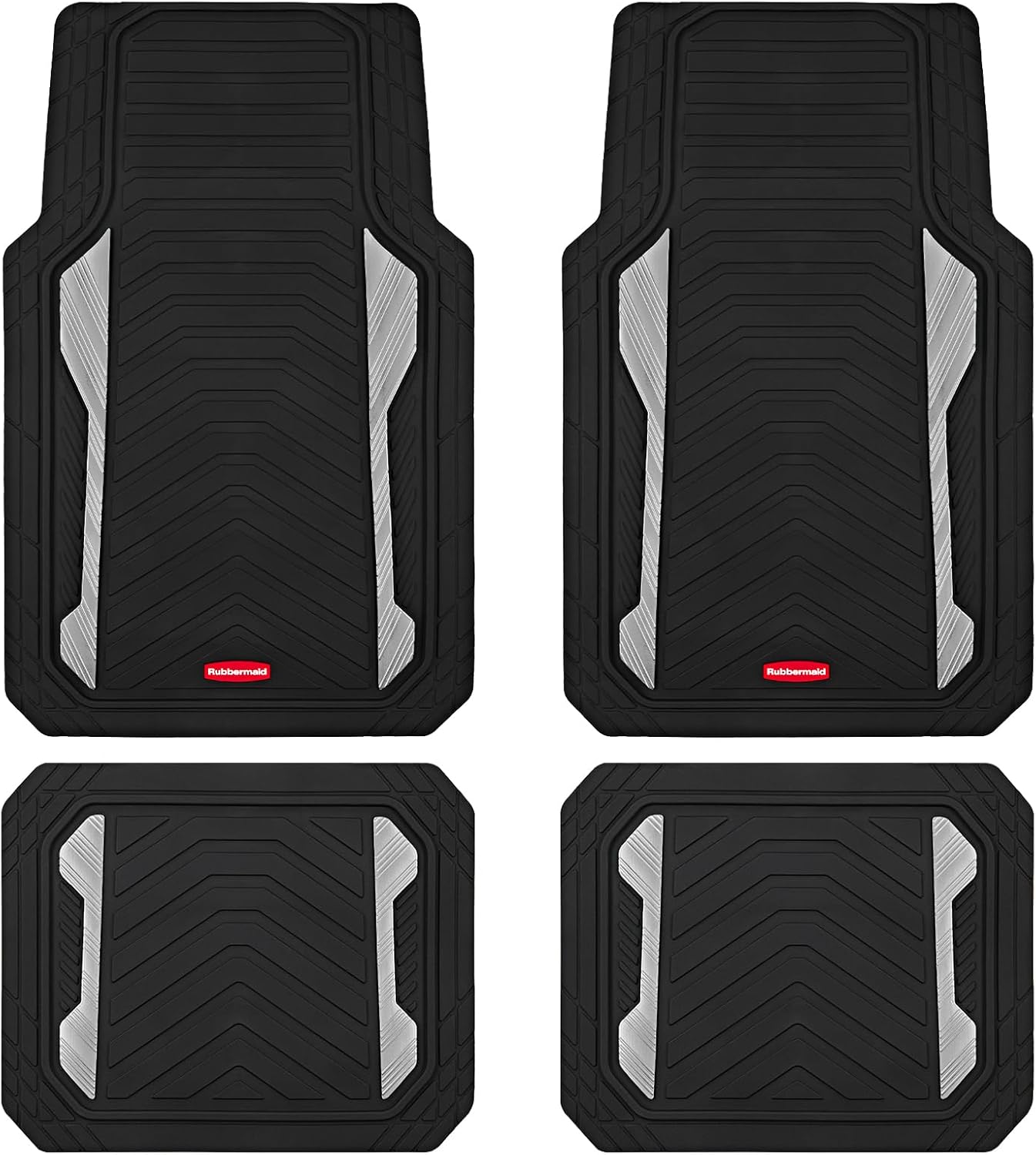Rubbermaid Heavy Duty All-Weather Car Floor Mats Full Set