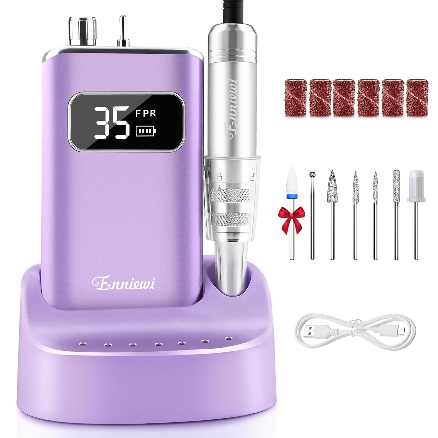 Professional Electric Nail Drill File for Salon-Quality Nails