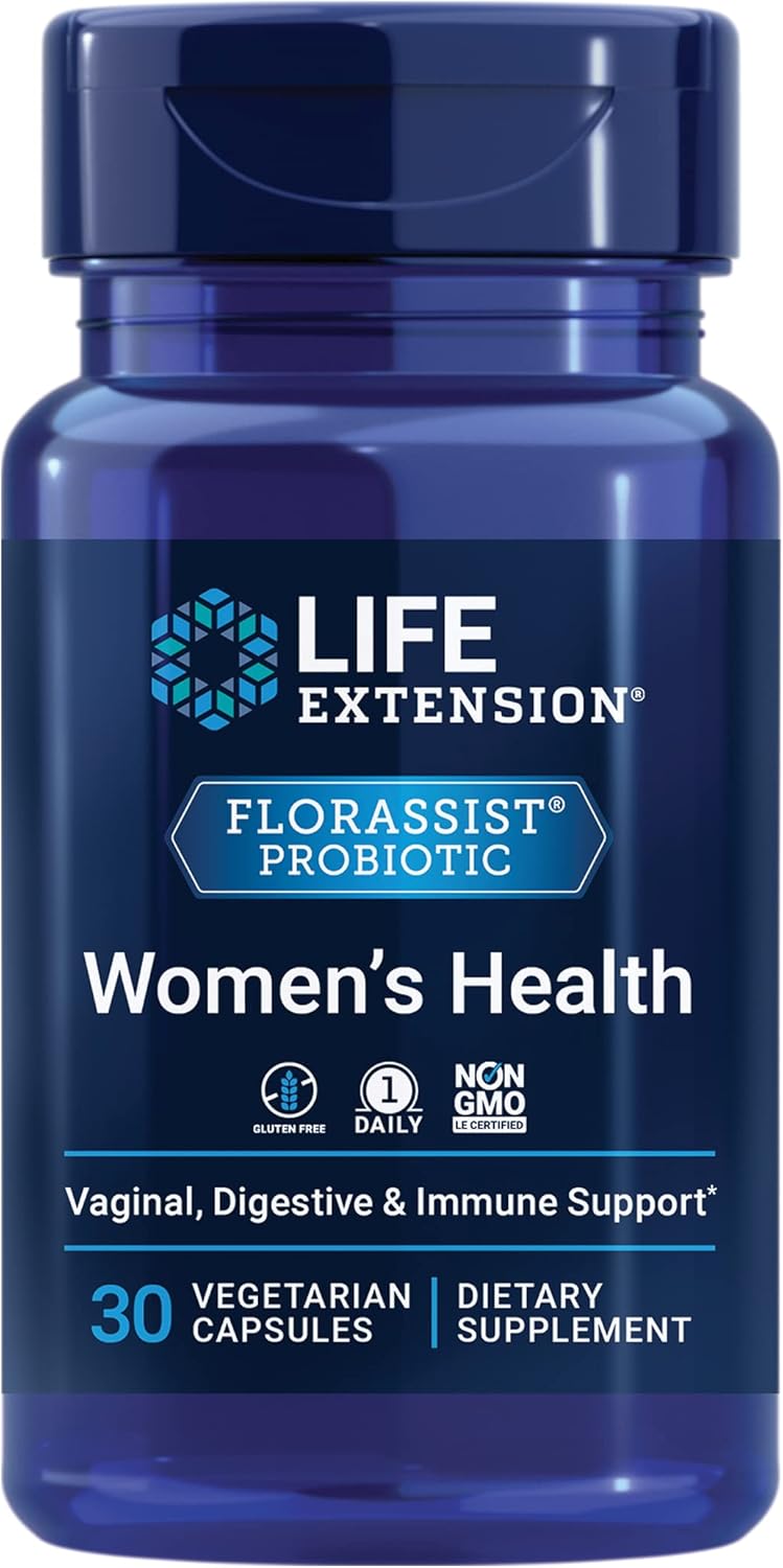 Life Extension FLORASSIST Probiotic for Women's Health Support