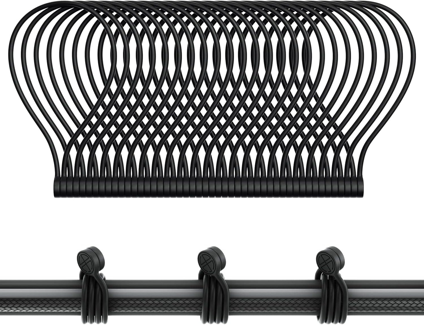 24Pc Magnetic Twist Ties: Strong & Reusable!