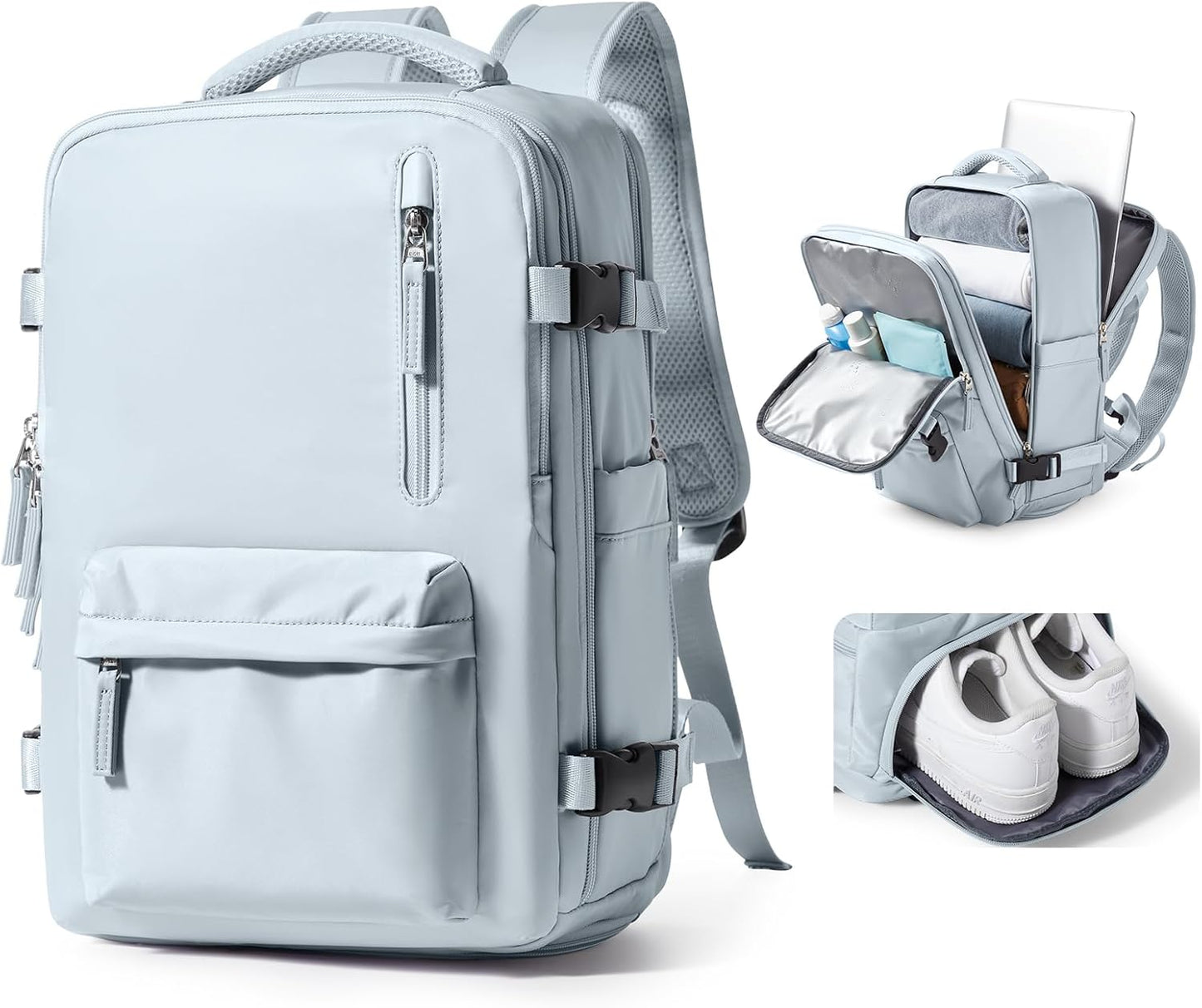 VGCUB Large Travel Backpack for Men and Women with USB Port