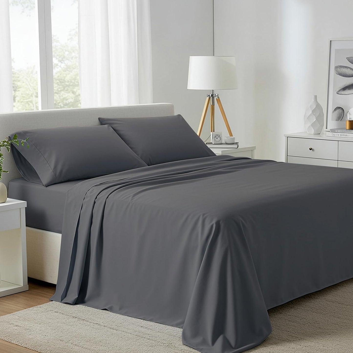 California King Egyptian Cotton Sheets - 800 Thread Count Luxury