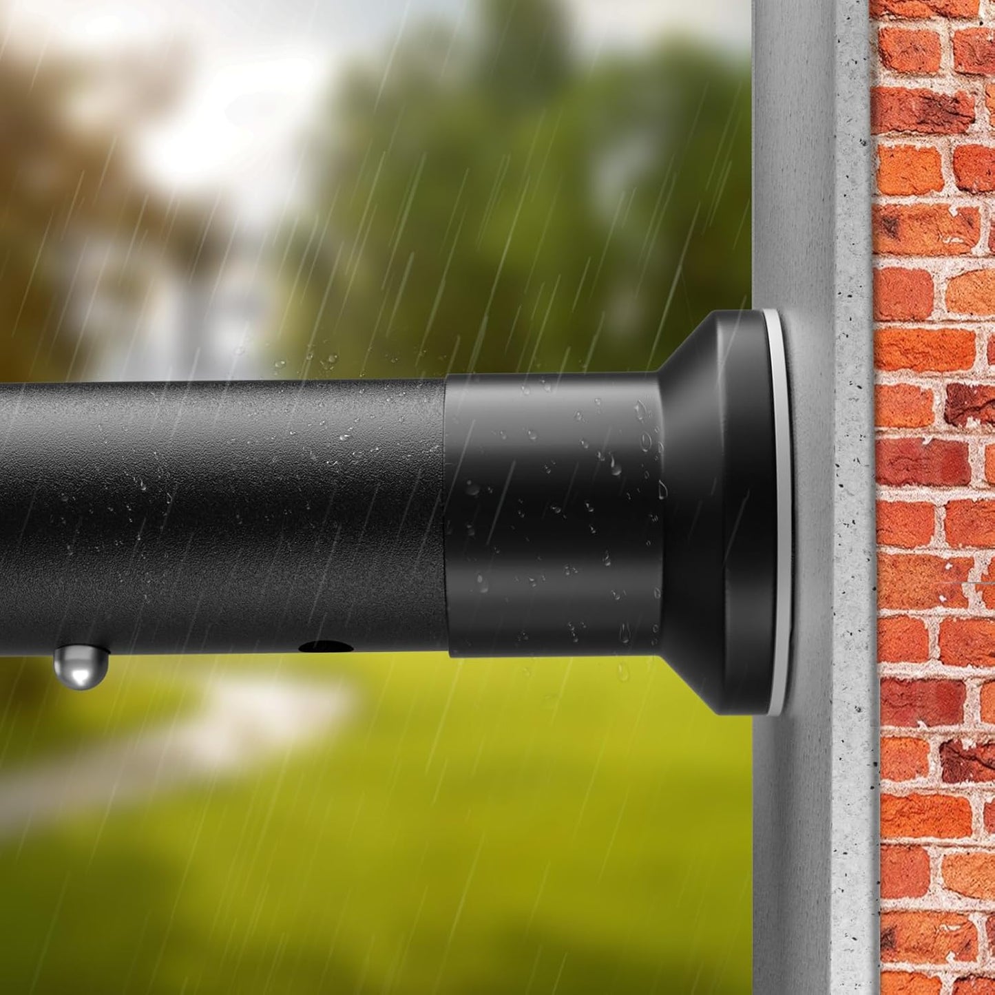 Adjustable Non-Slip Shower Rod - No Drilling Needed!