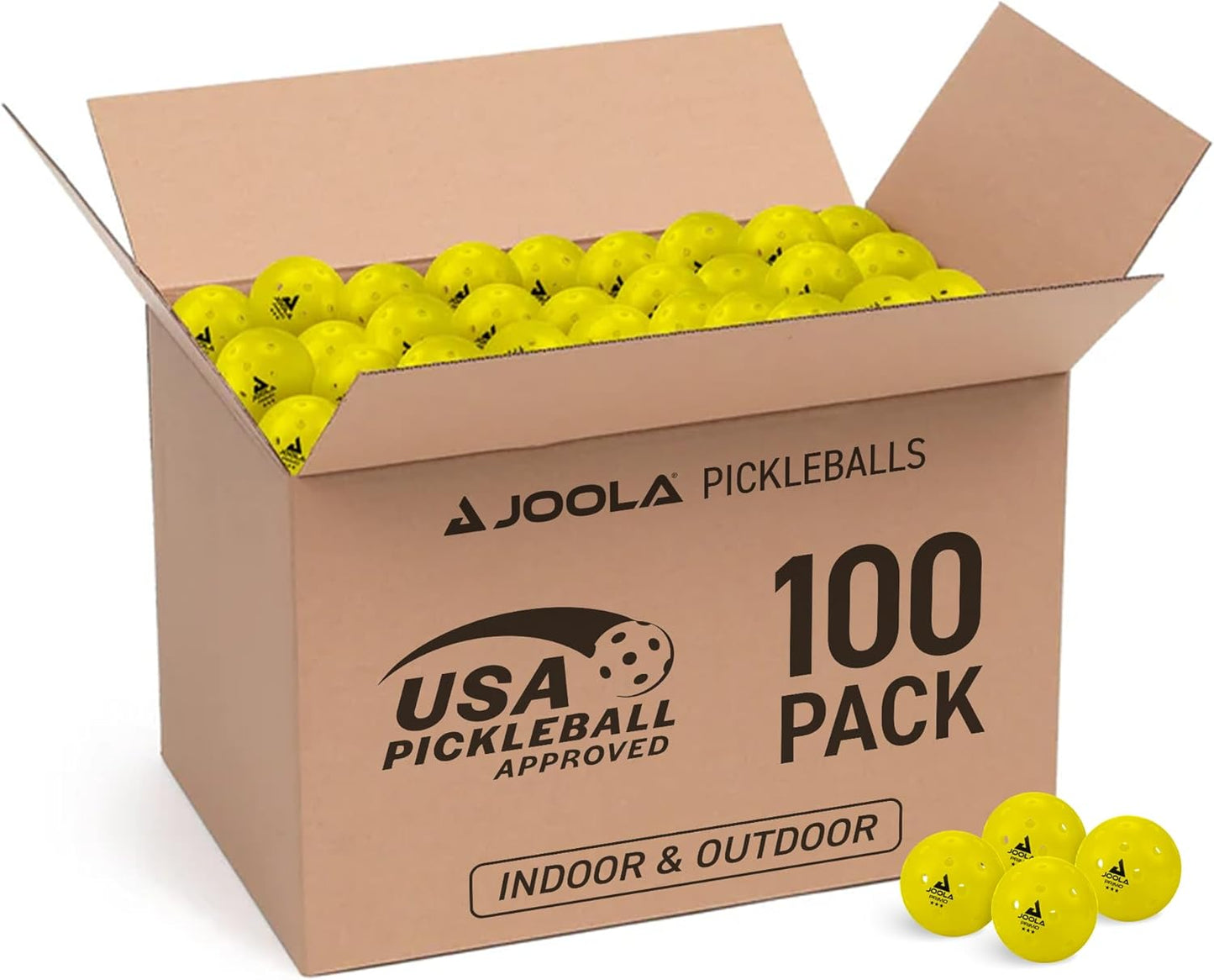 JOOLA Primo Pickleball Balls - Perfect for Indoor and Outdoor Play