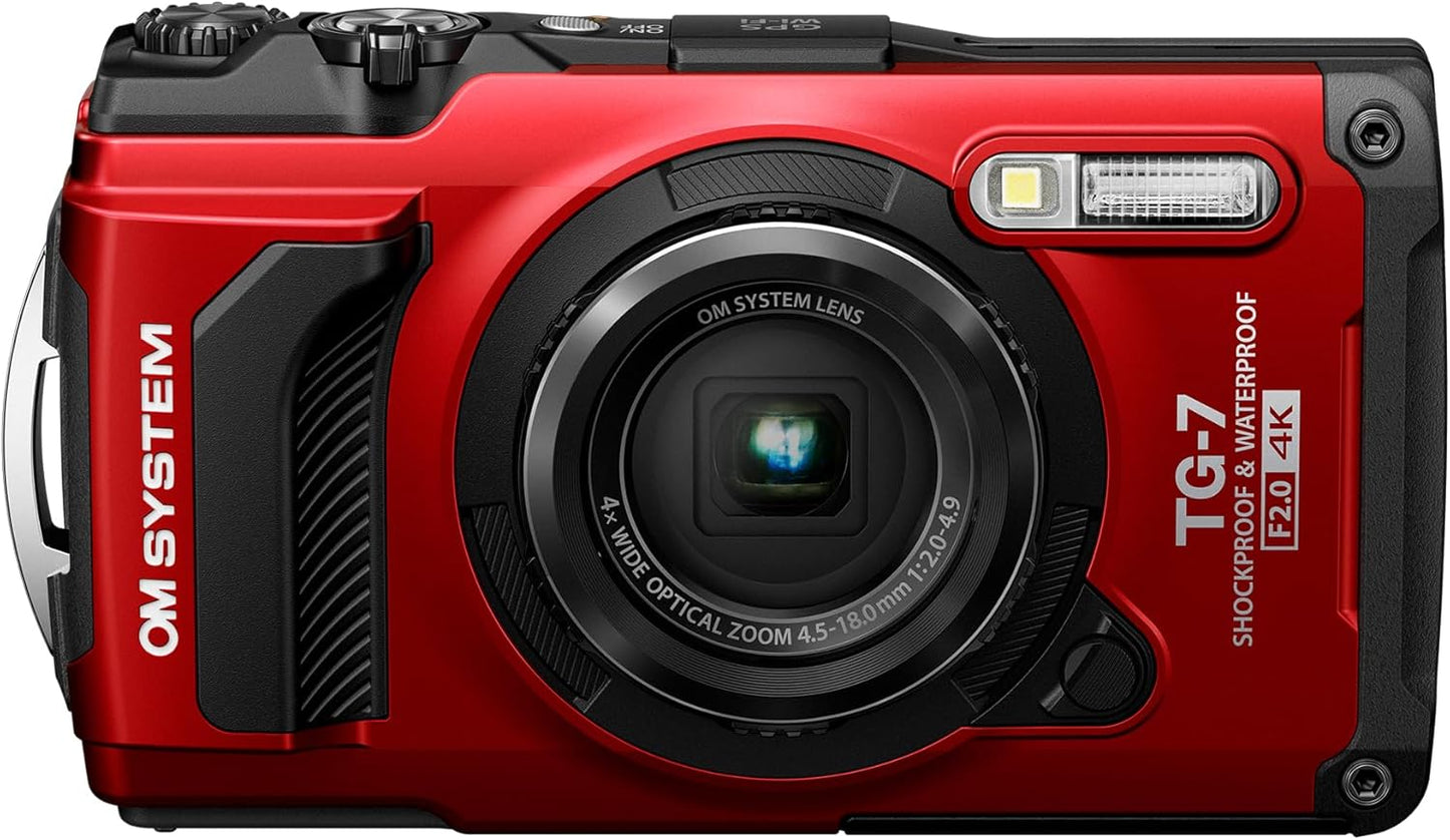 OM System Tough TG-7 Underwater Camera for Adventurous Photographers