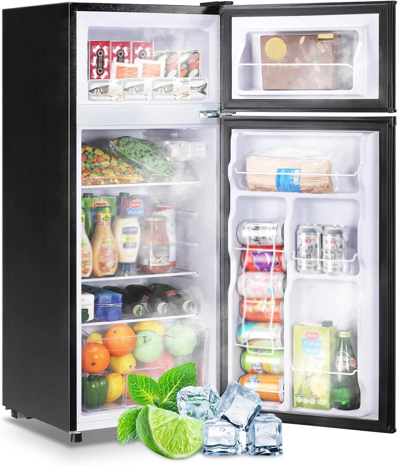 Compact Refrigerator with Freezer by DEMULLER - 4.5 CU.FT