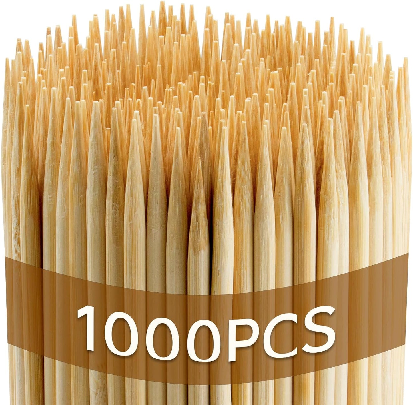 1000 PCS 12 inch Bamboo Skewers for Grilling and Kabobs