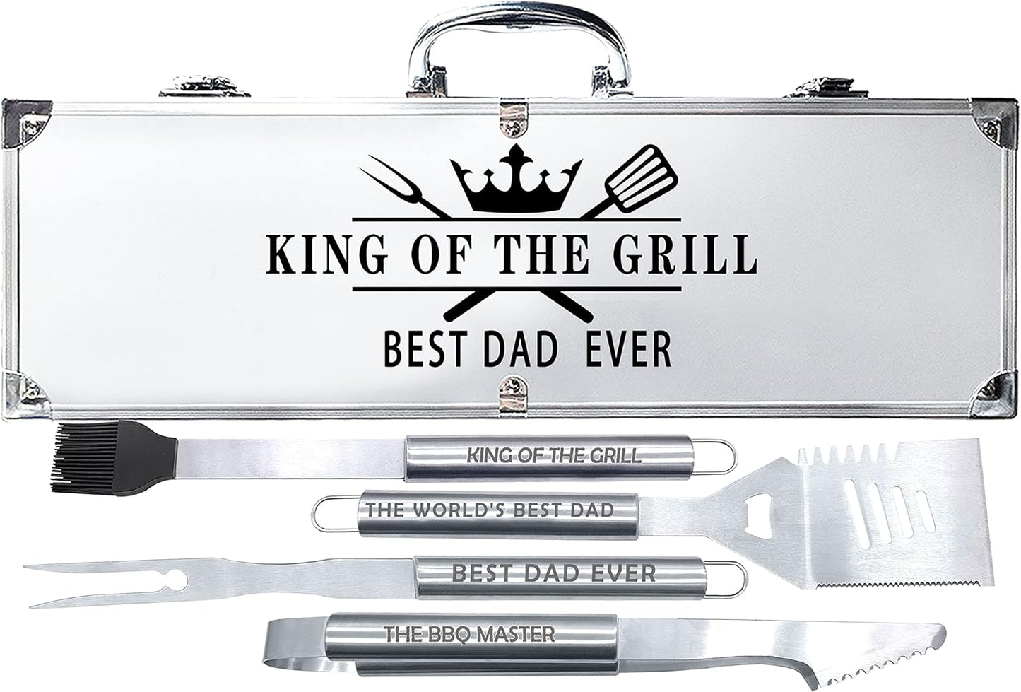 Bonsai Tree BBQ Tool Set for Dad - Perfect Grilling Gift Idea