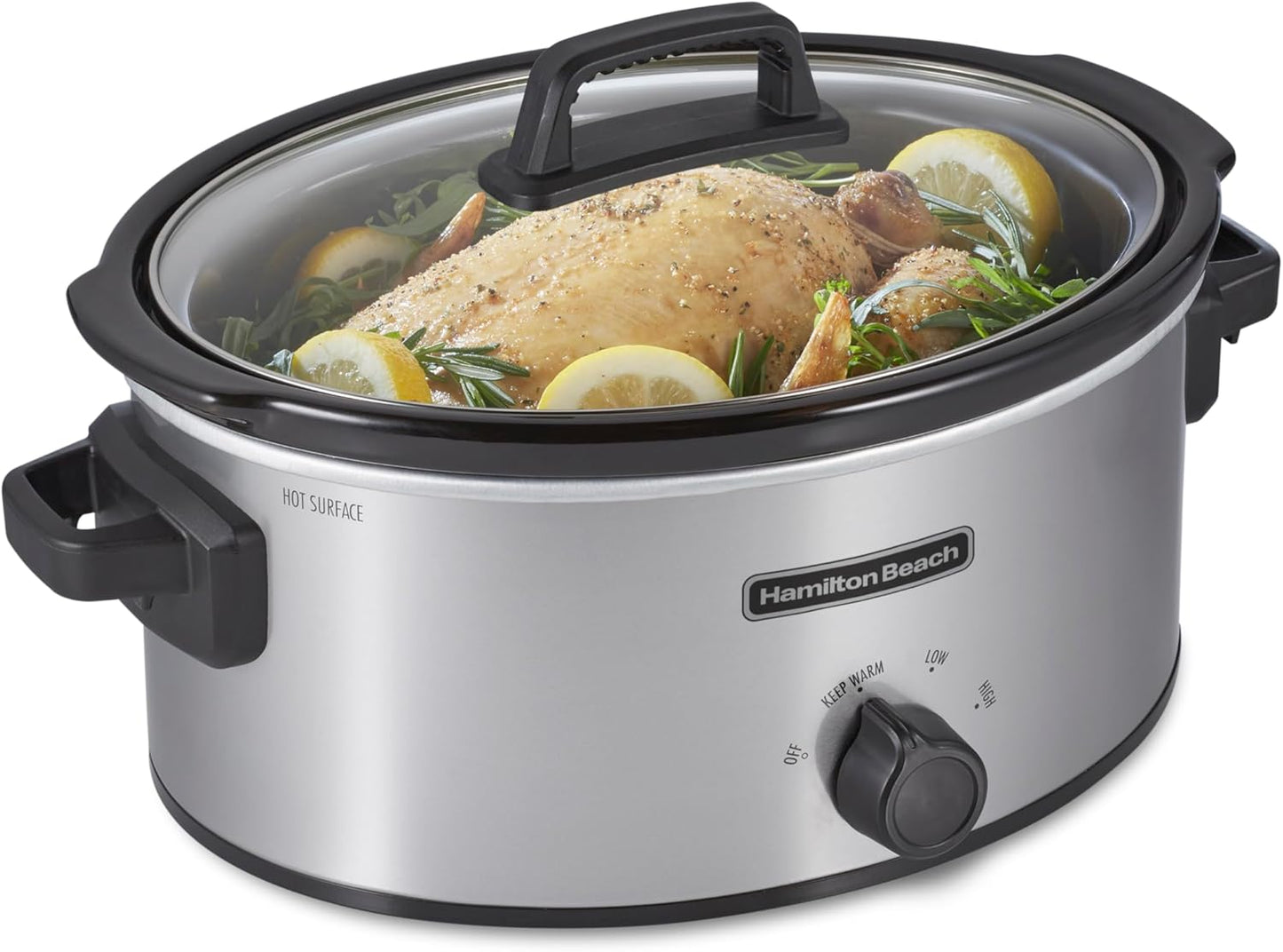 Hamilton Beach 6-Quart Slow Cooker for Effortless Family Meals