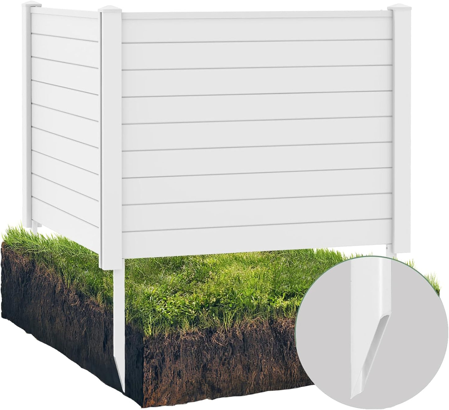 Giantex Outdoor Privacy Screen - Conceal Unsightly AC Units